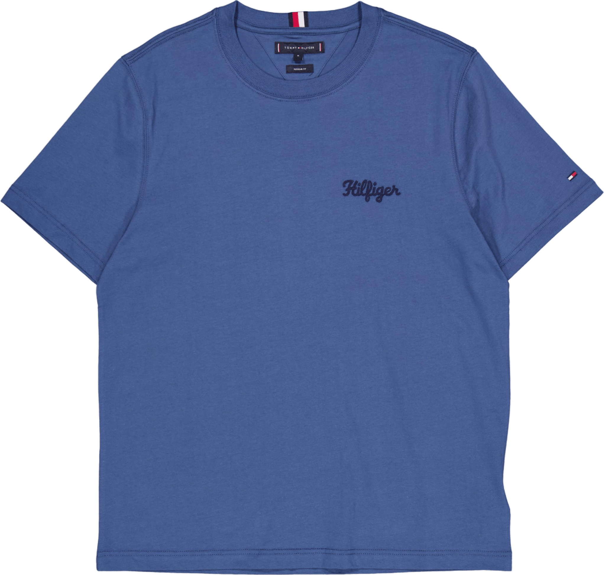 Hilfiger Chainstitch Tee Dbz-aegean Sea