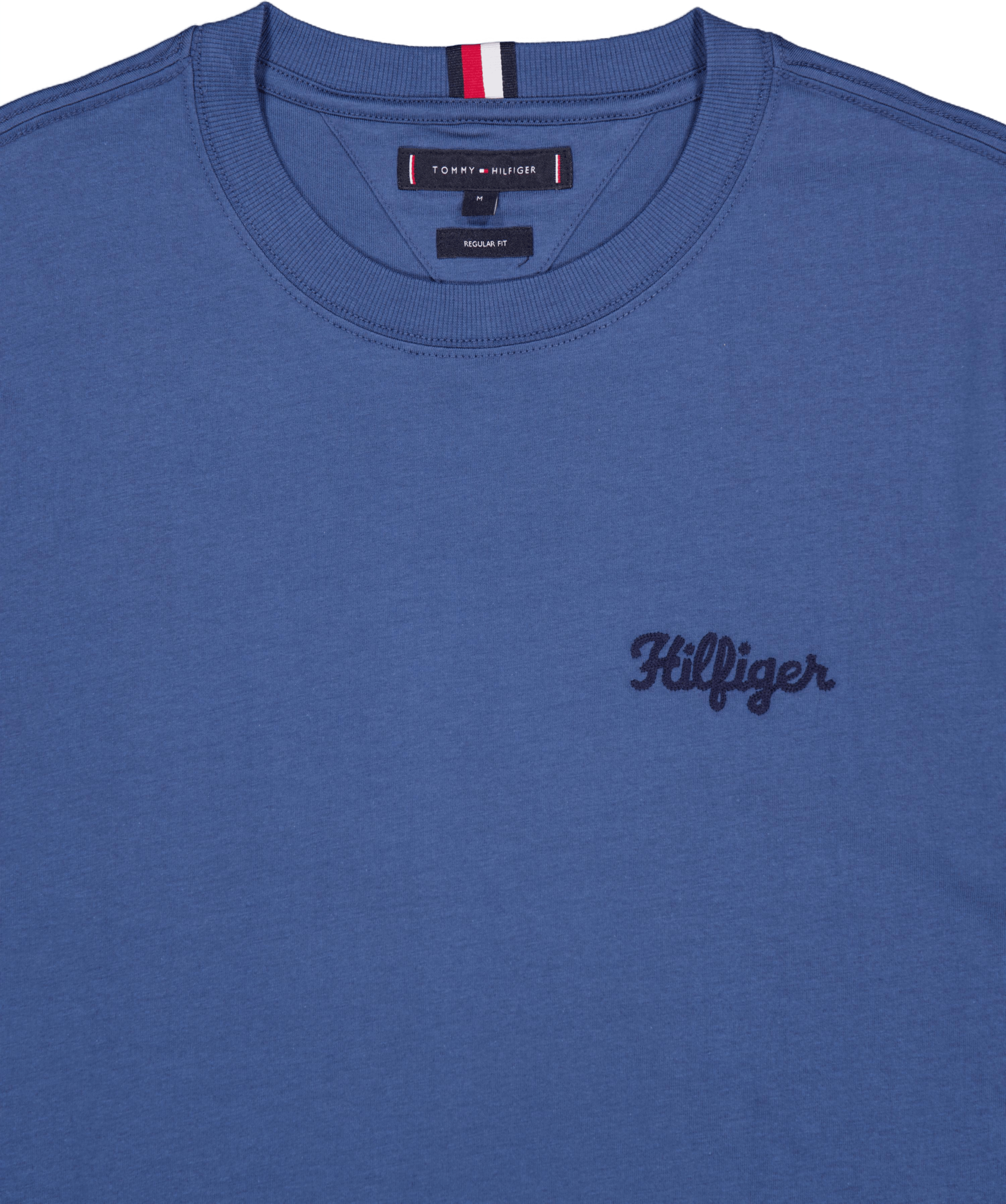 Hilfiger Chainstitch Tee Dbz-aegean Sea - Bild 3