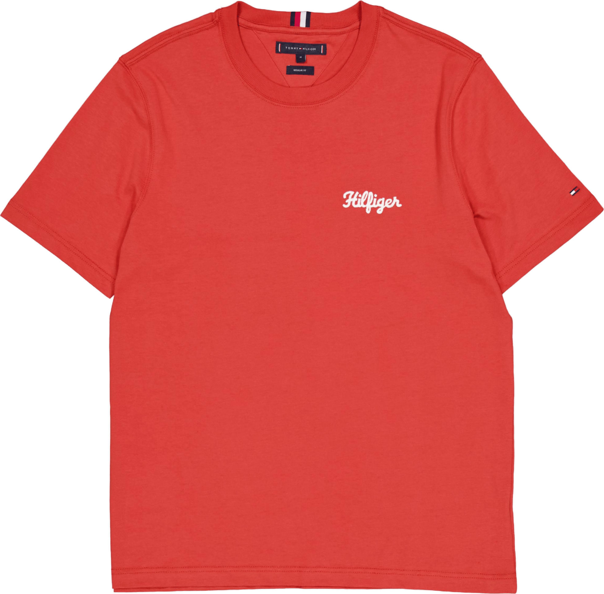 Hilfiger Chainstitch Tee Xm0-terra Red