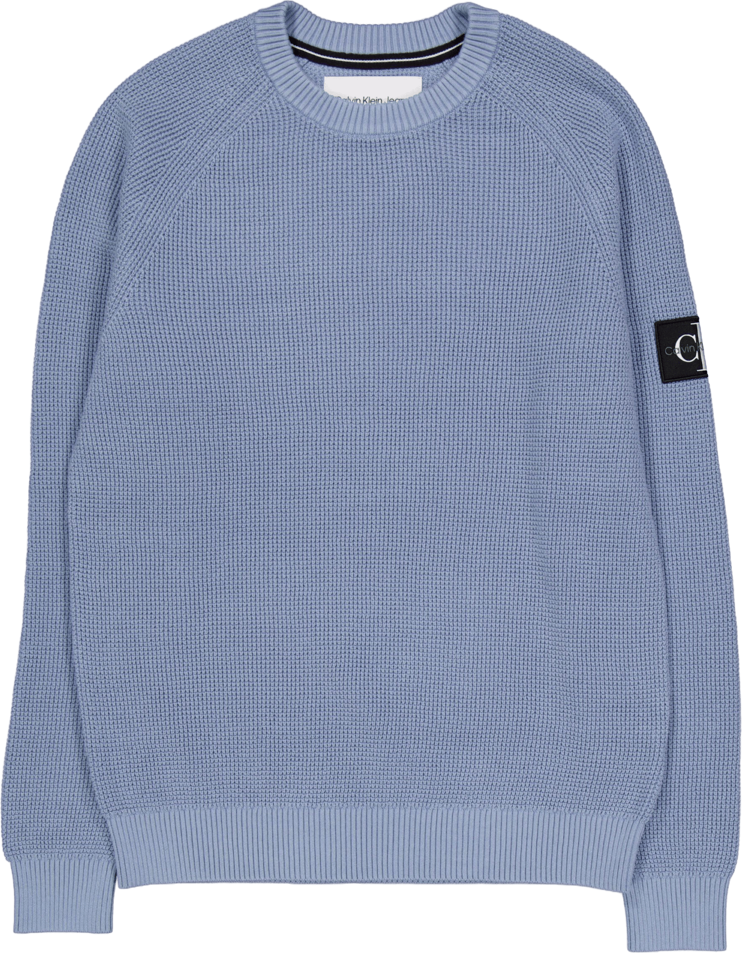 Badge Easy Sweater Cff-faded Denim