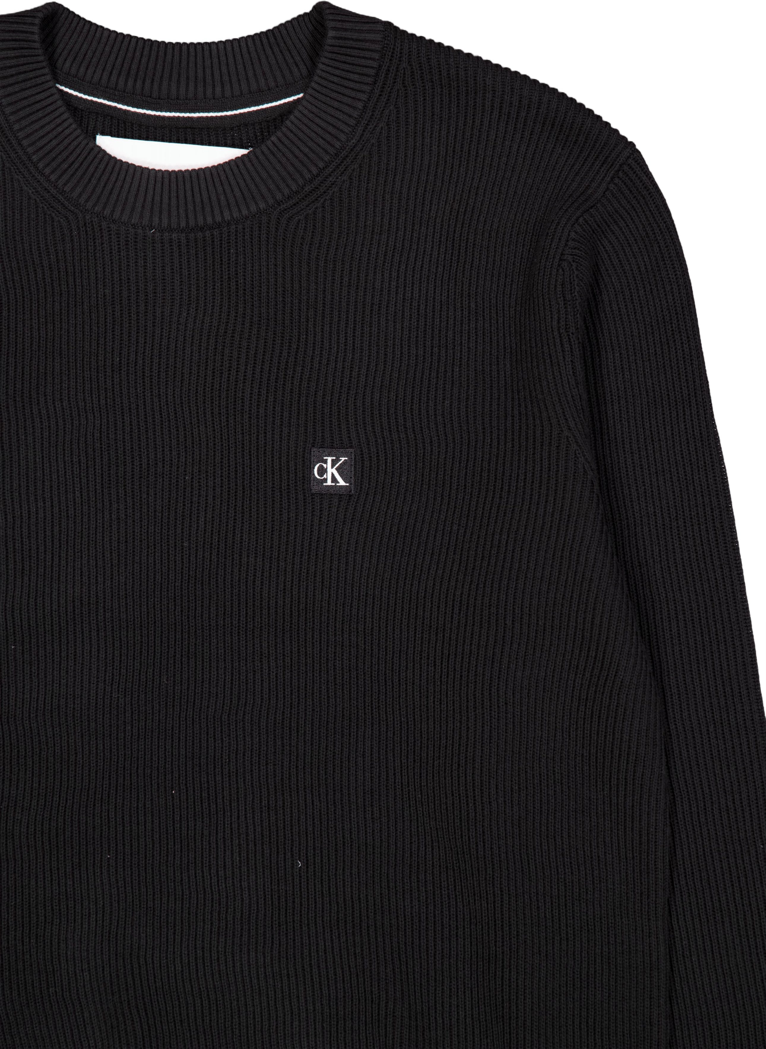 Ck Embro Badge Sweater Beh-ck Black - Bild 3