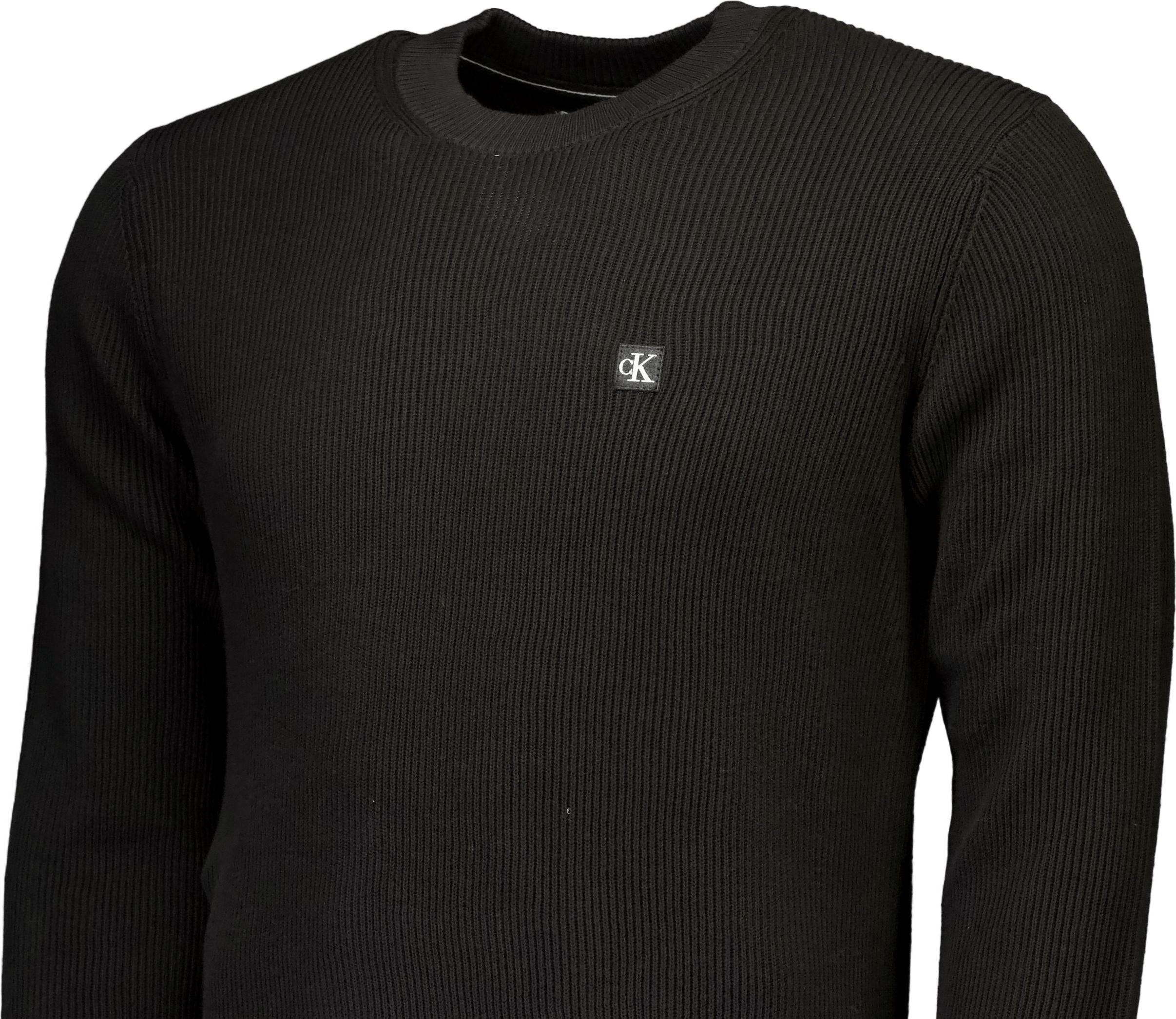 Ck Embro Badge Sweater Beh-ck Black - Bild 6