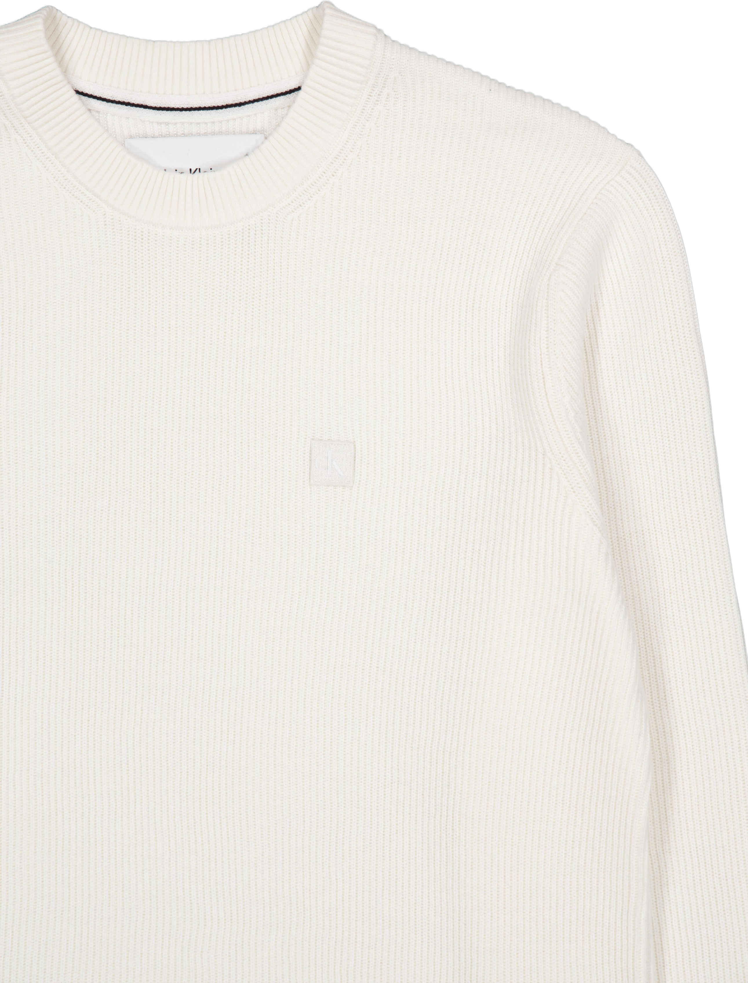 Ck Embro Badge Sweater Ybi-ivory - Bild 3