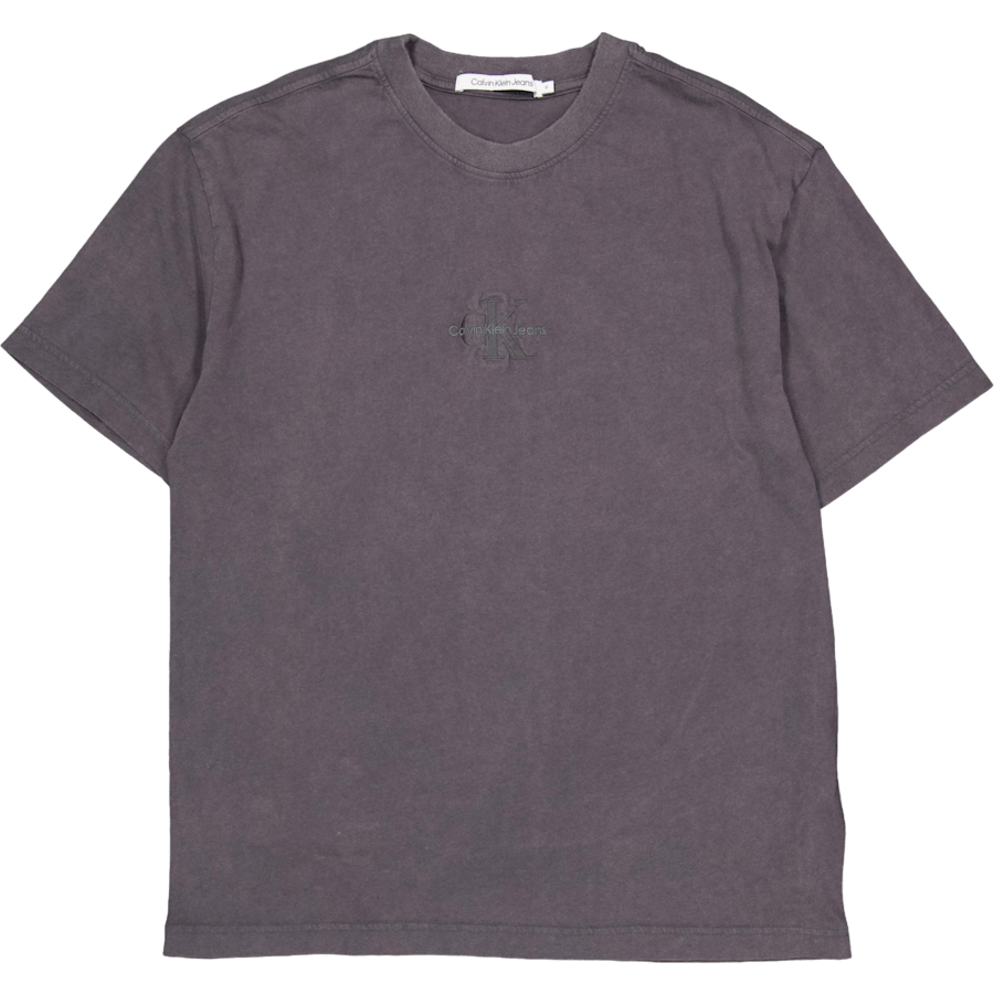 Washed Monologo Tee Pt2-washed Black