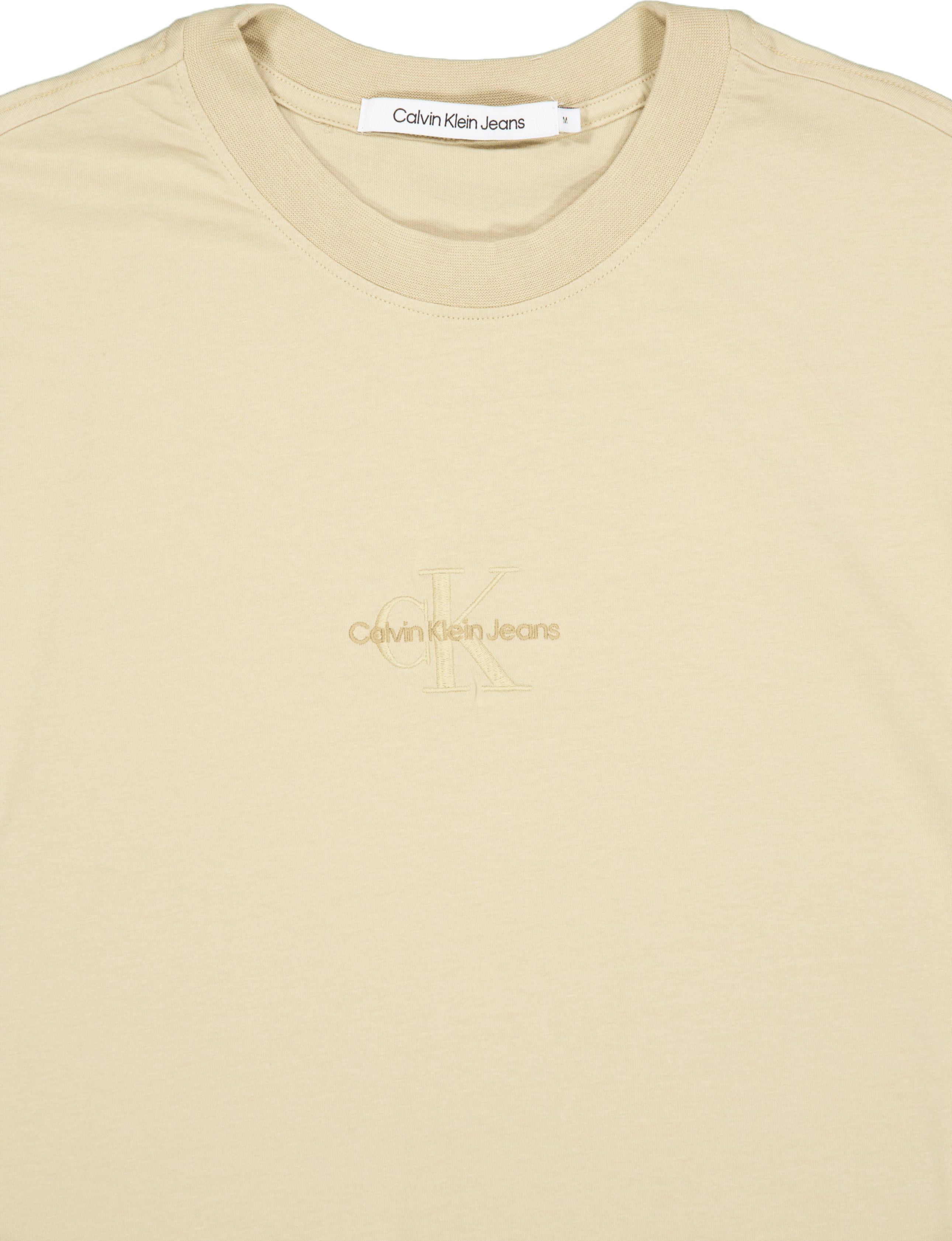 Washed Monologo Tee Rae-pale Khaki - Bild 3