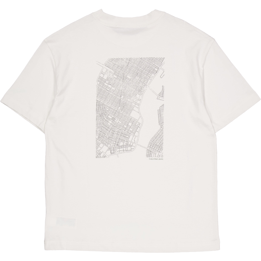 City Grid Map Tee Ybi-ivory - Bild 2