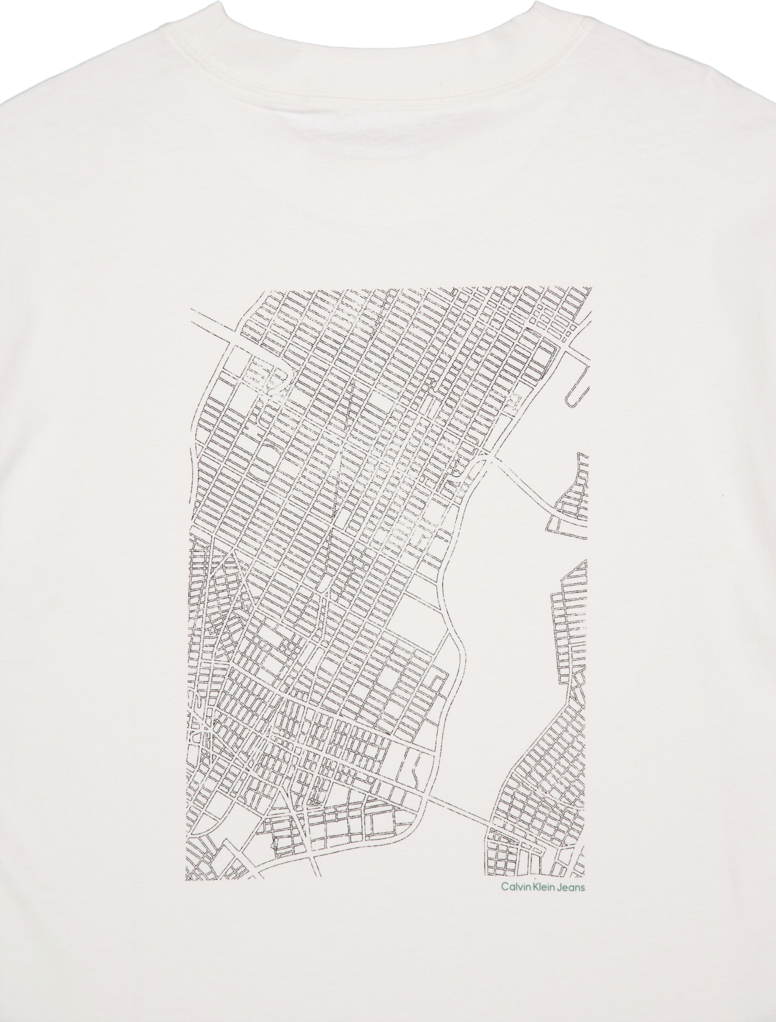City Grid Map Tee Ybi-ivory - Bild 4