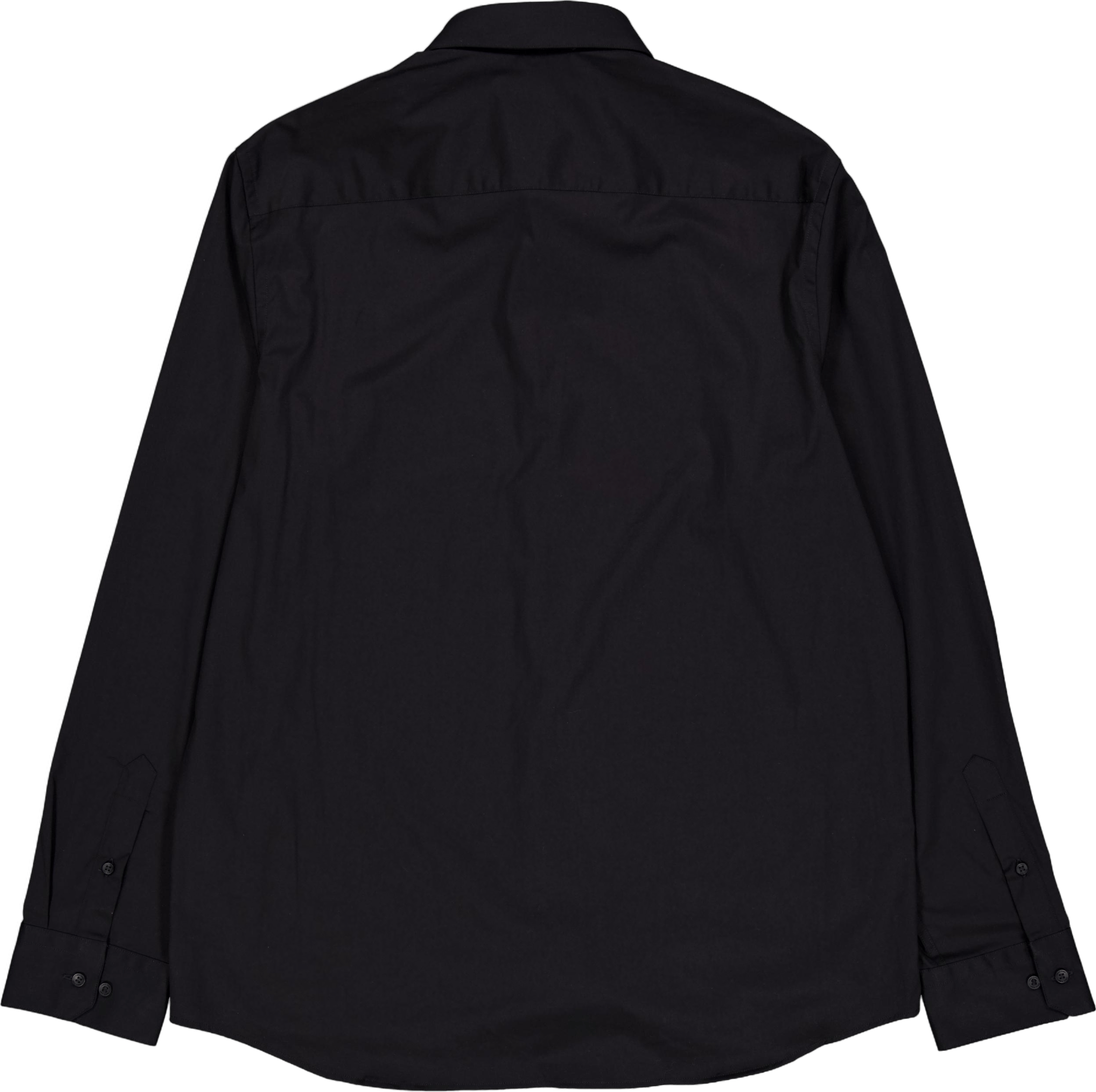 Stretch Poplin Slim Shirt Beh-ck Black - Bild 2