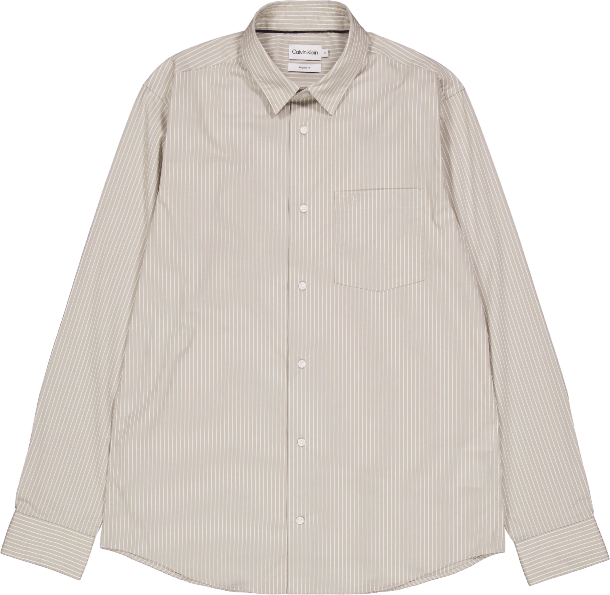Poplin Stretch Stripe Shirt Pc7-london Fog