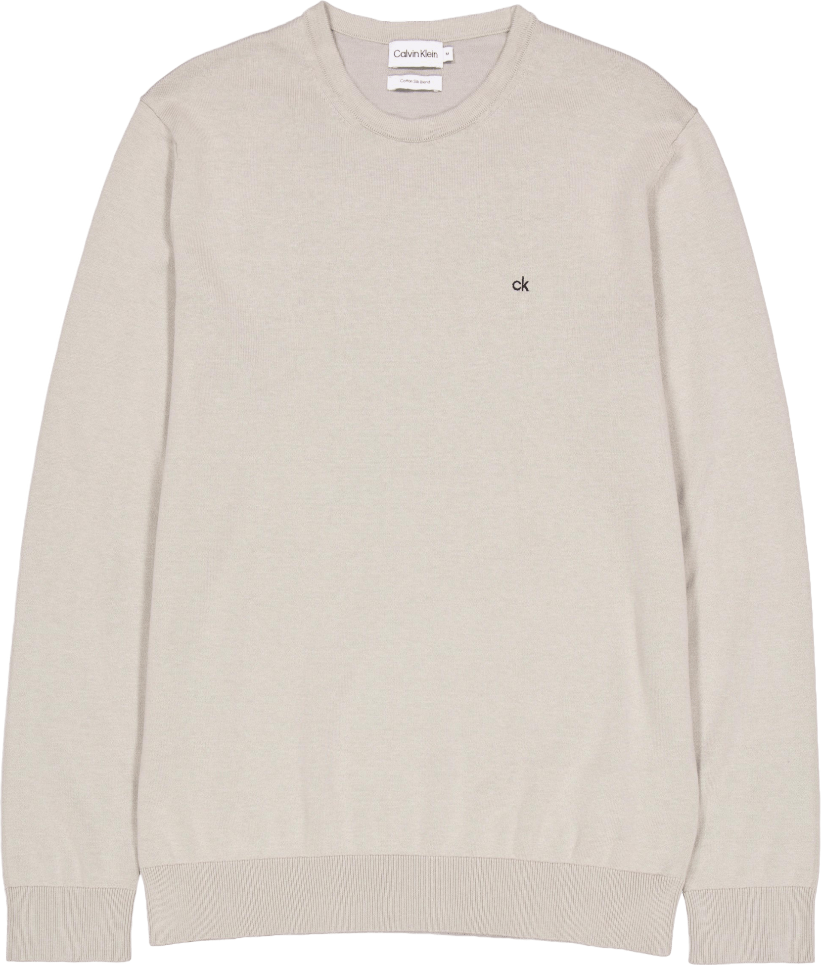 Cotton Silk Blend Cn Sweater Pc7-london Fog