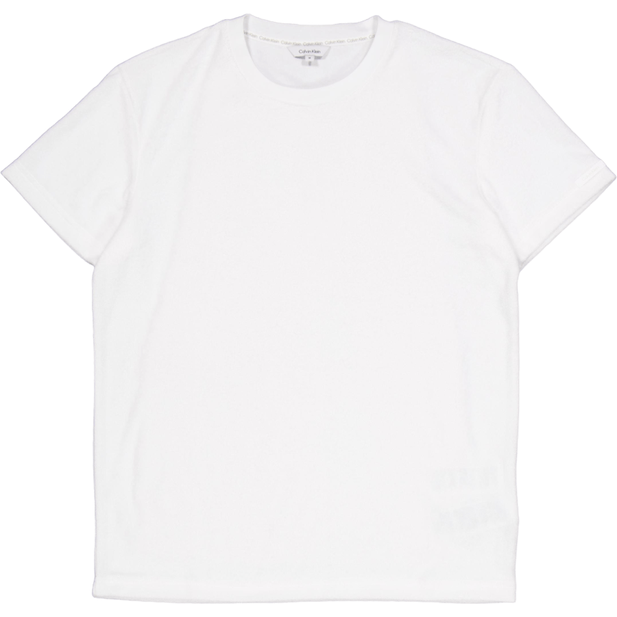 Crew Neck Towelling Tee Ycd-pvh Classic White