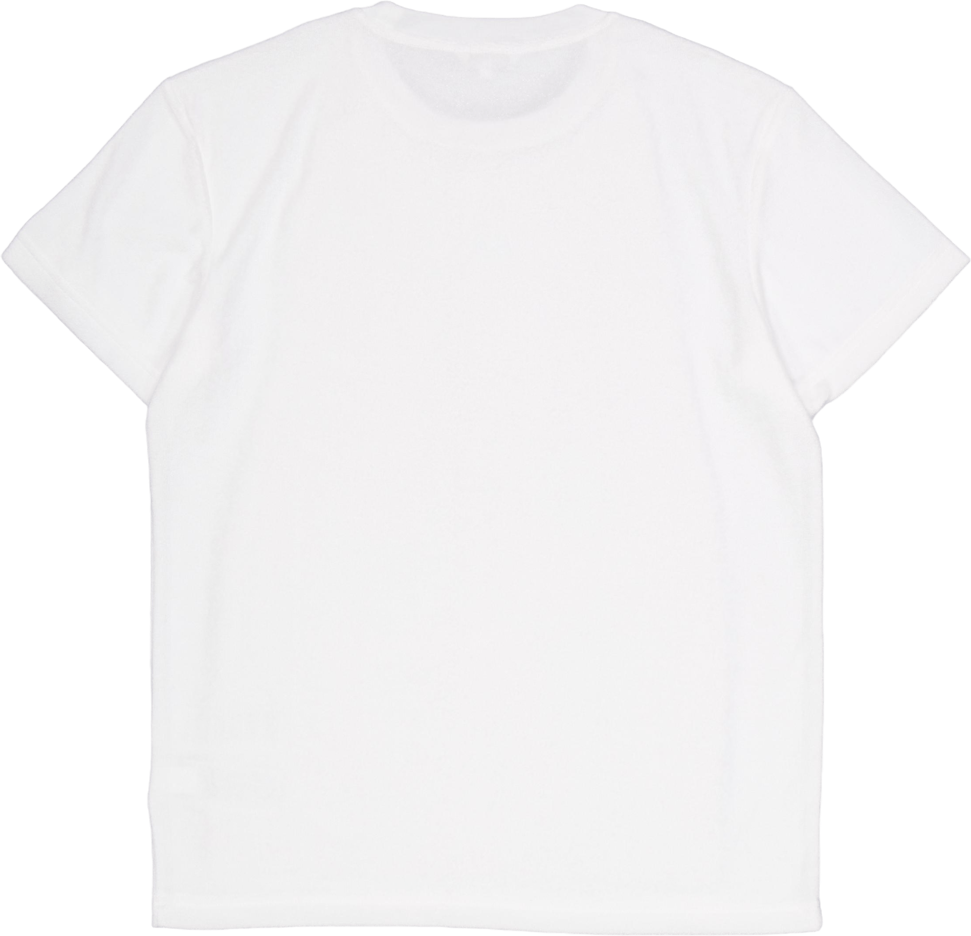 Crew Neck Towelling Tee Ycd-pvh Classic White - Bild 2