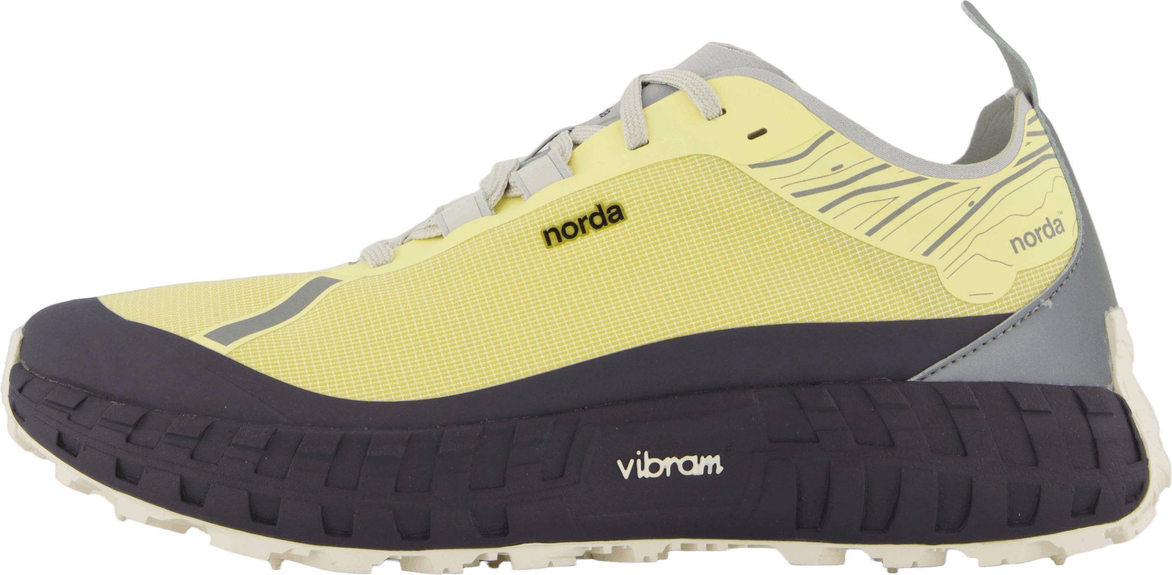 Norda 001 Lemon, Male, Buty, Sneakersy, Wielokolorowy, EU 41 1/3