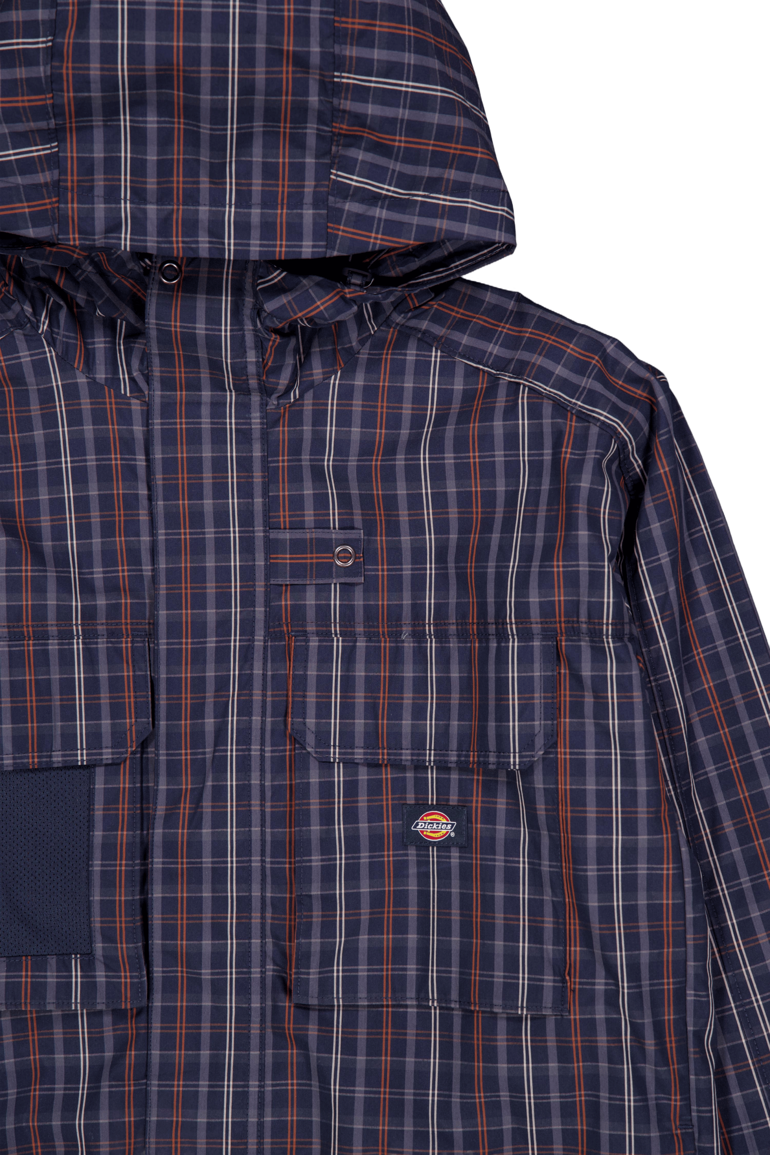 Surry Jacket Outdoor Check  Navy - Bild 3