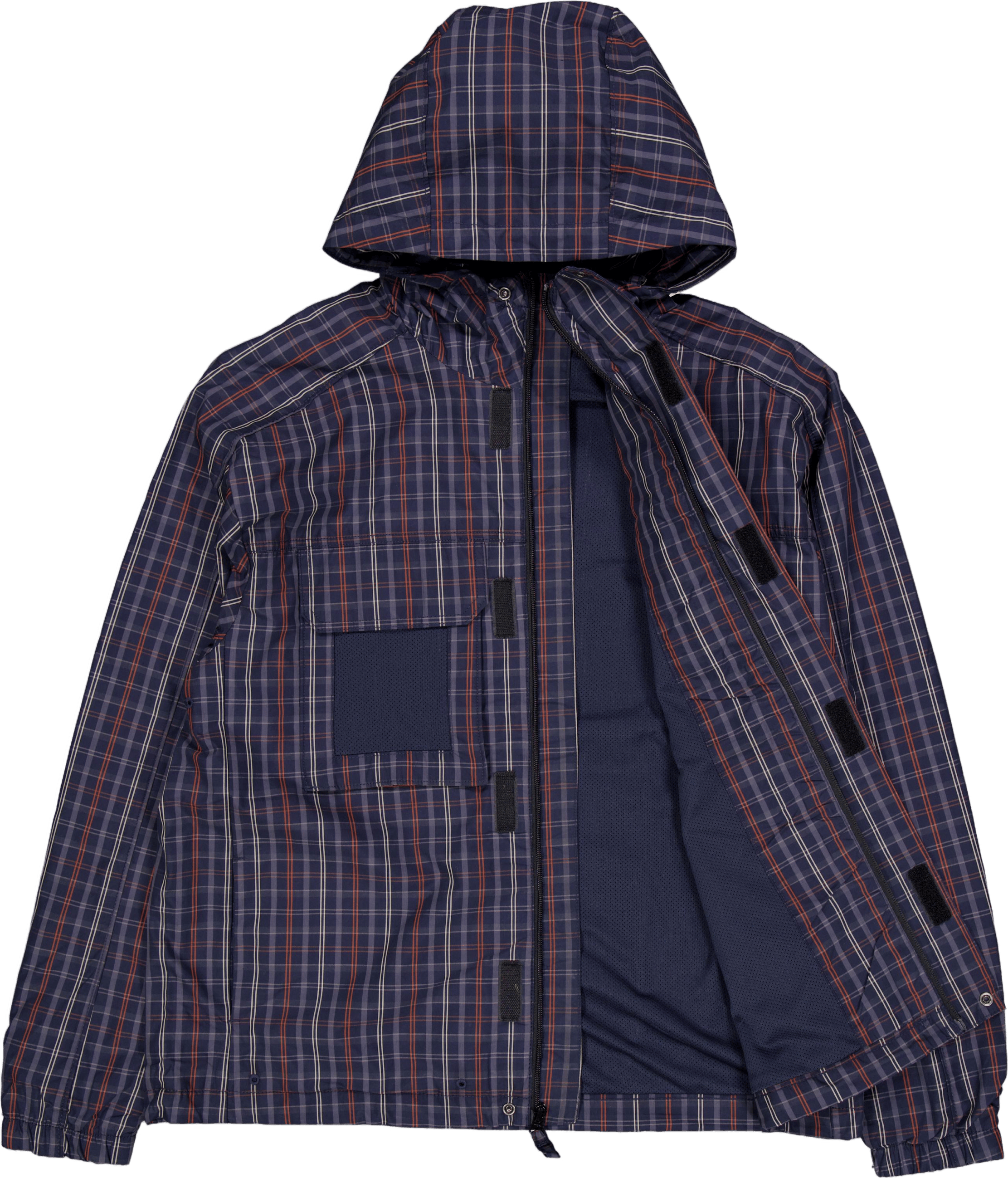 Surry Jacket Outdoor Check  Navy - Bild 4