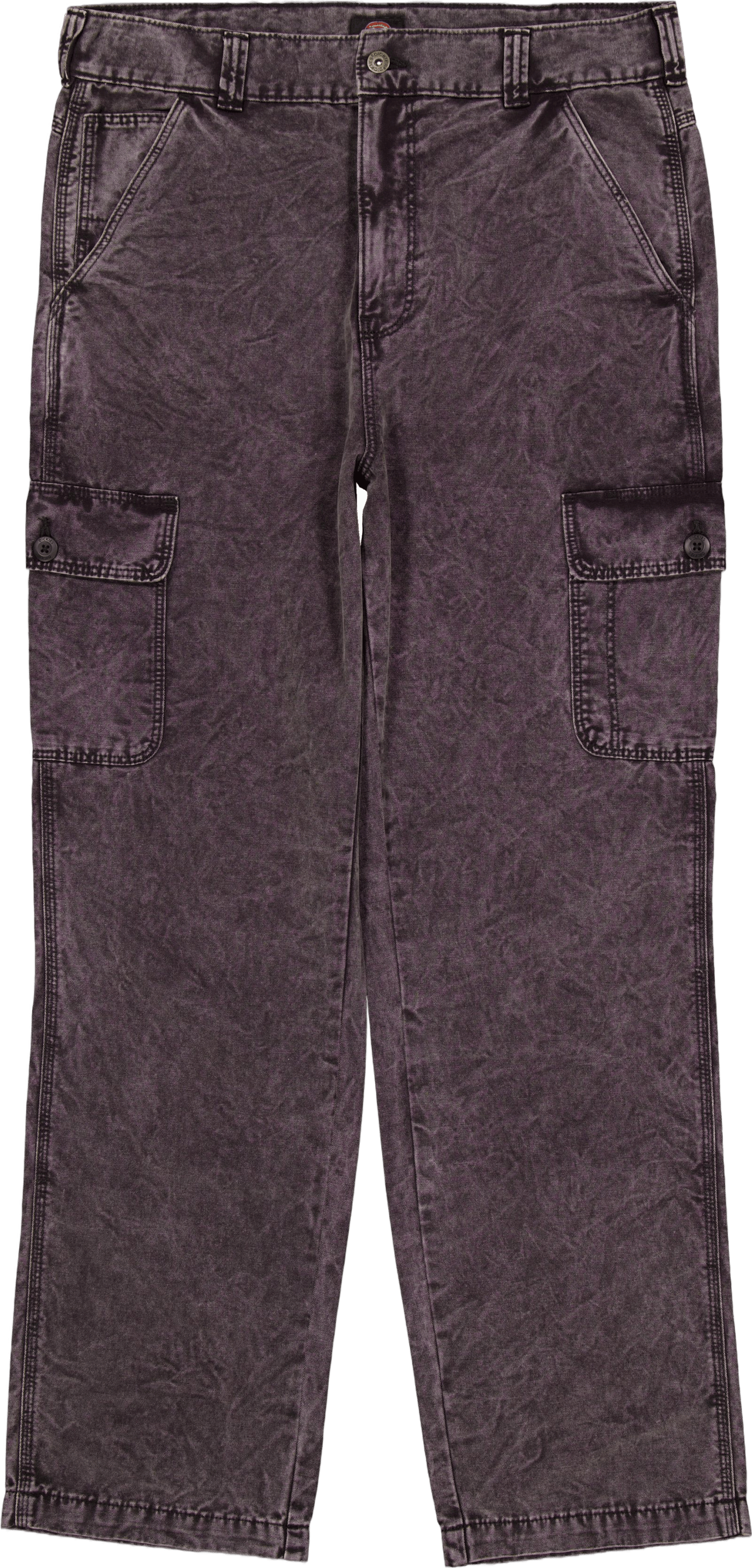 Newington Pant Dble Dye/acid Wash Black