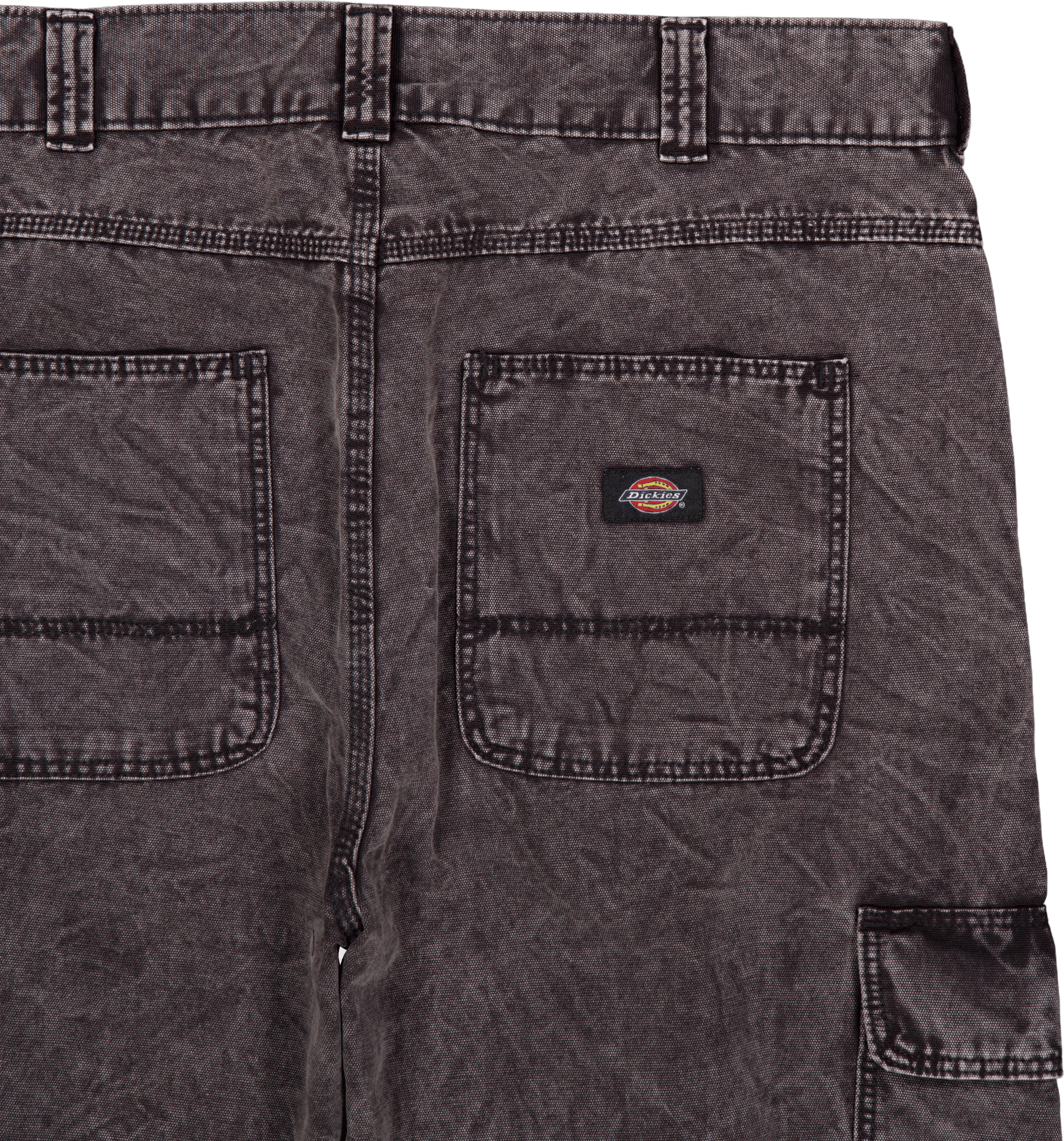 Newington Pant Dble Dye/acid Wash Black - Bild 4