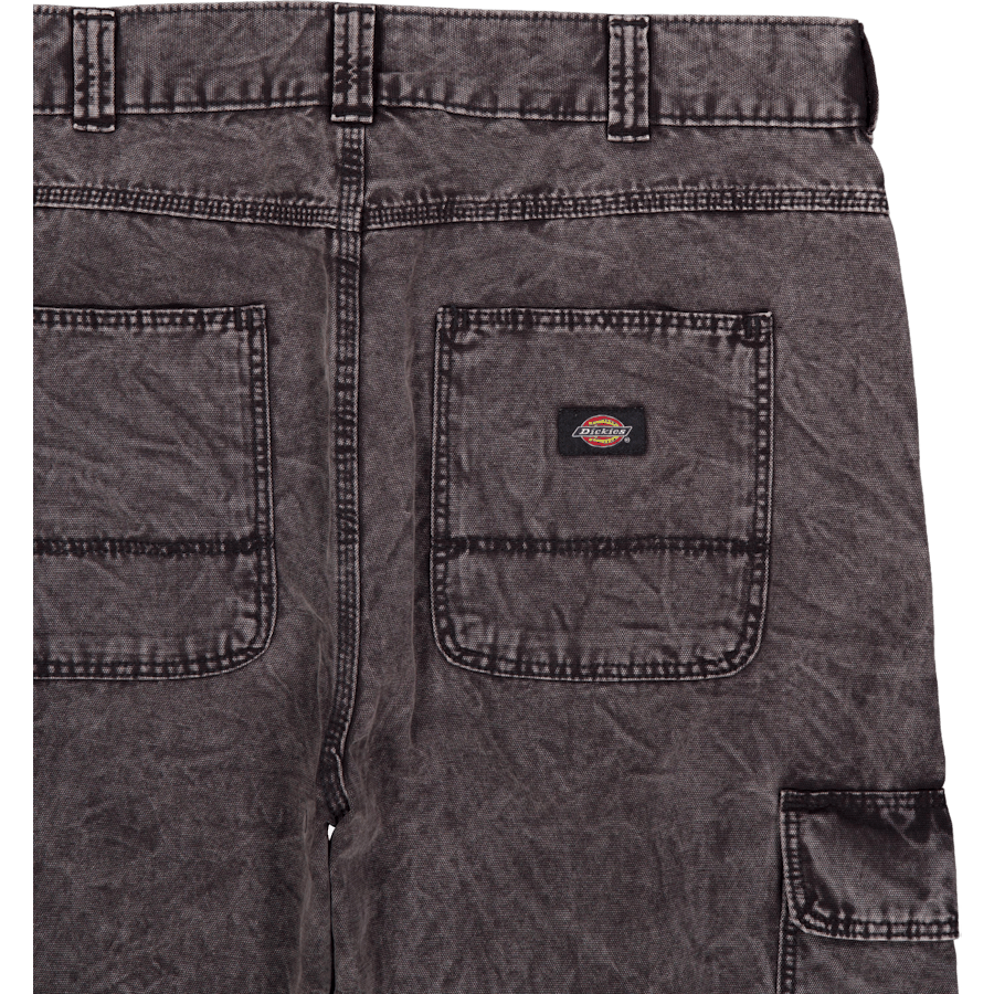 Newington Pant Dble Dye/acid Wash Black - Bild 4