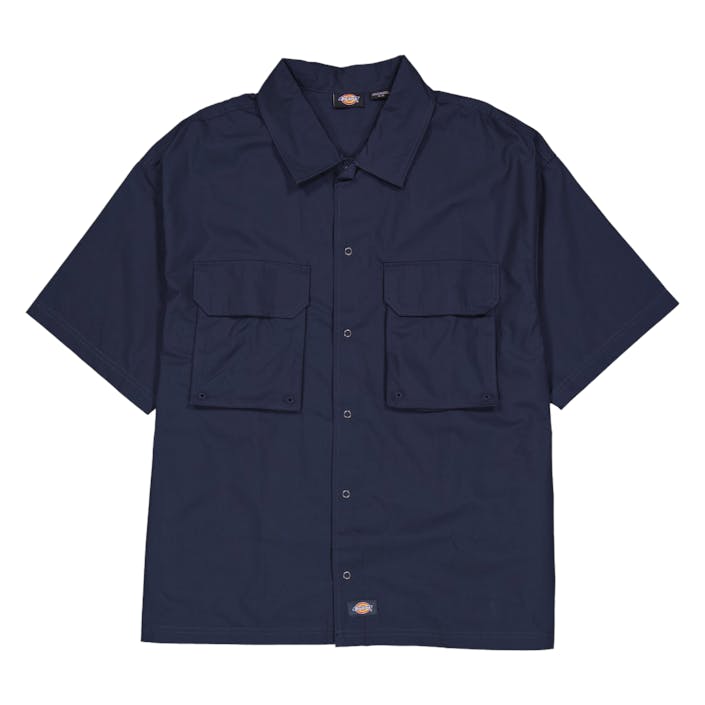 Fishersville Shirt Dark Navy, Male, Abbigliamento, Tops, Blu, XXL