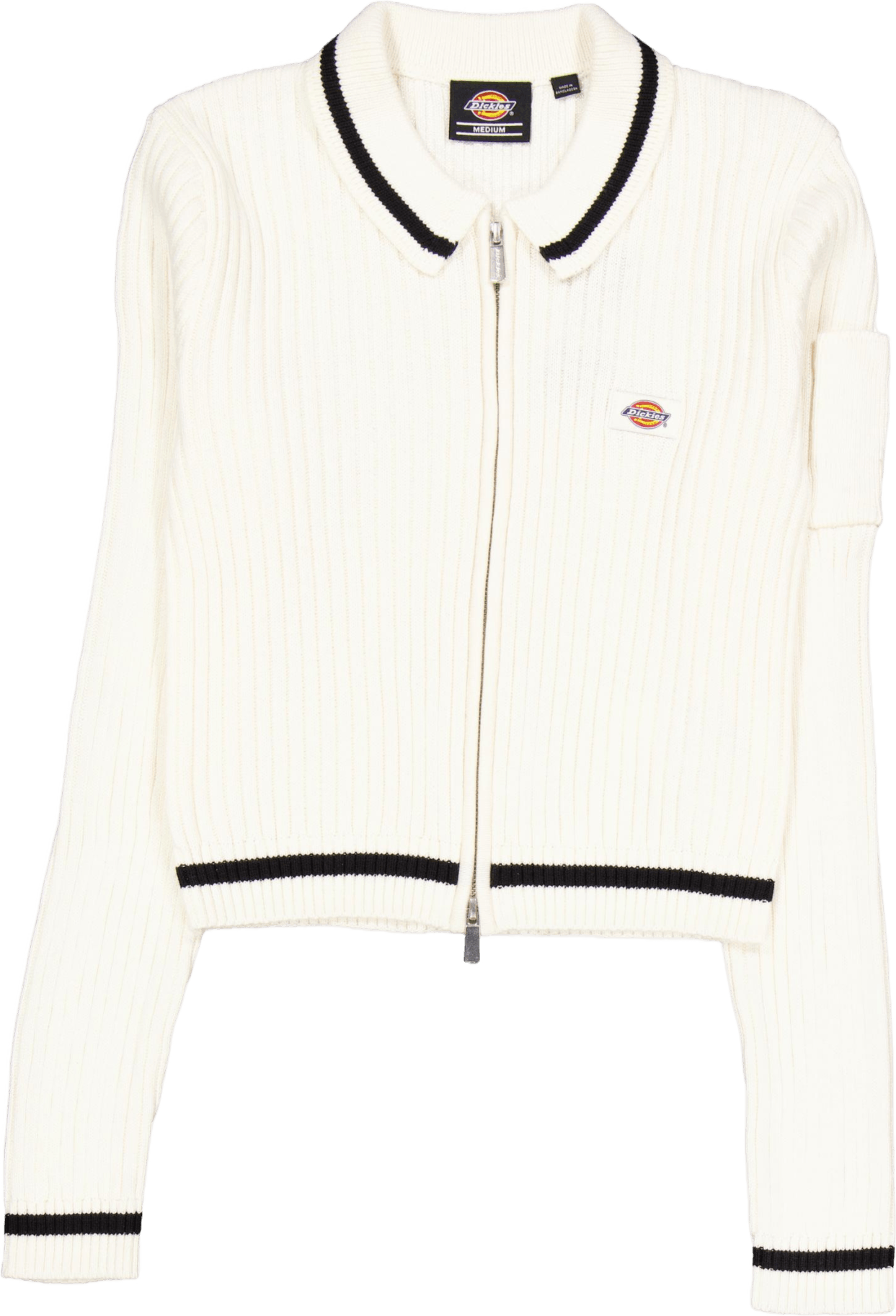 Elkhart Zip Cardigan W Cloud, Female, Kleding, Tops, Wit, L