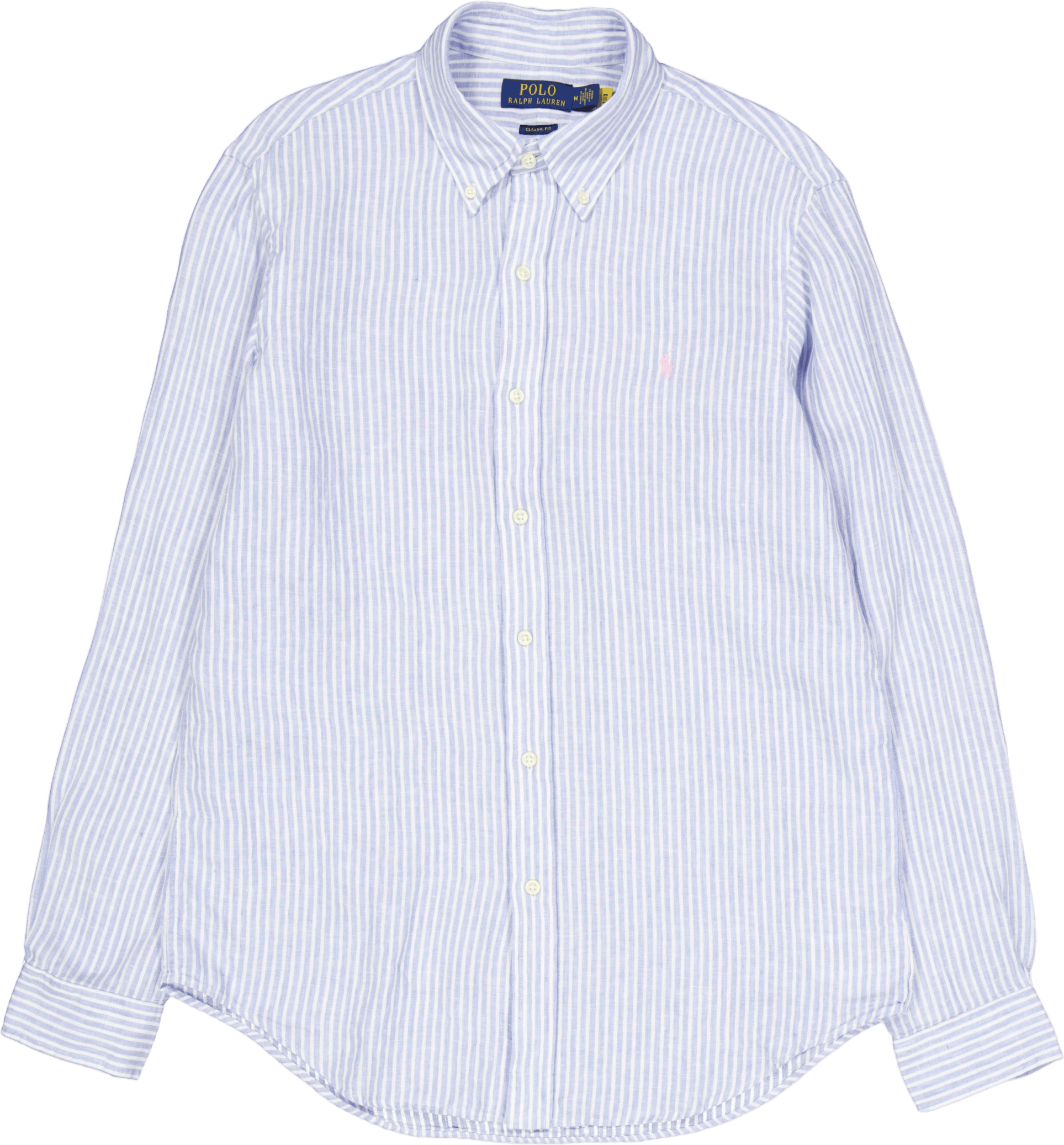 Classic Fit Striped Shirt Blue / White