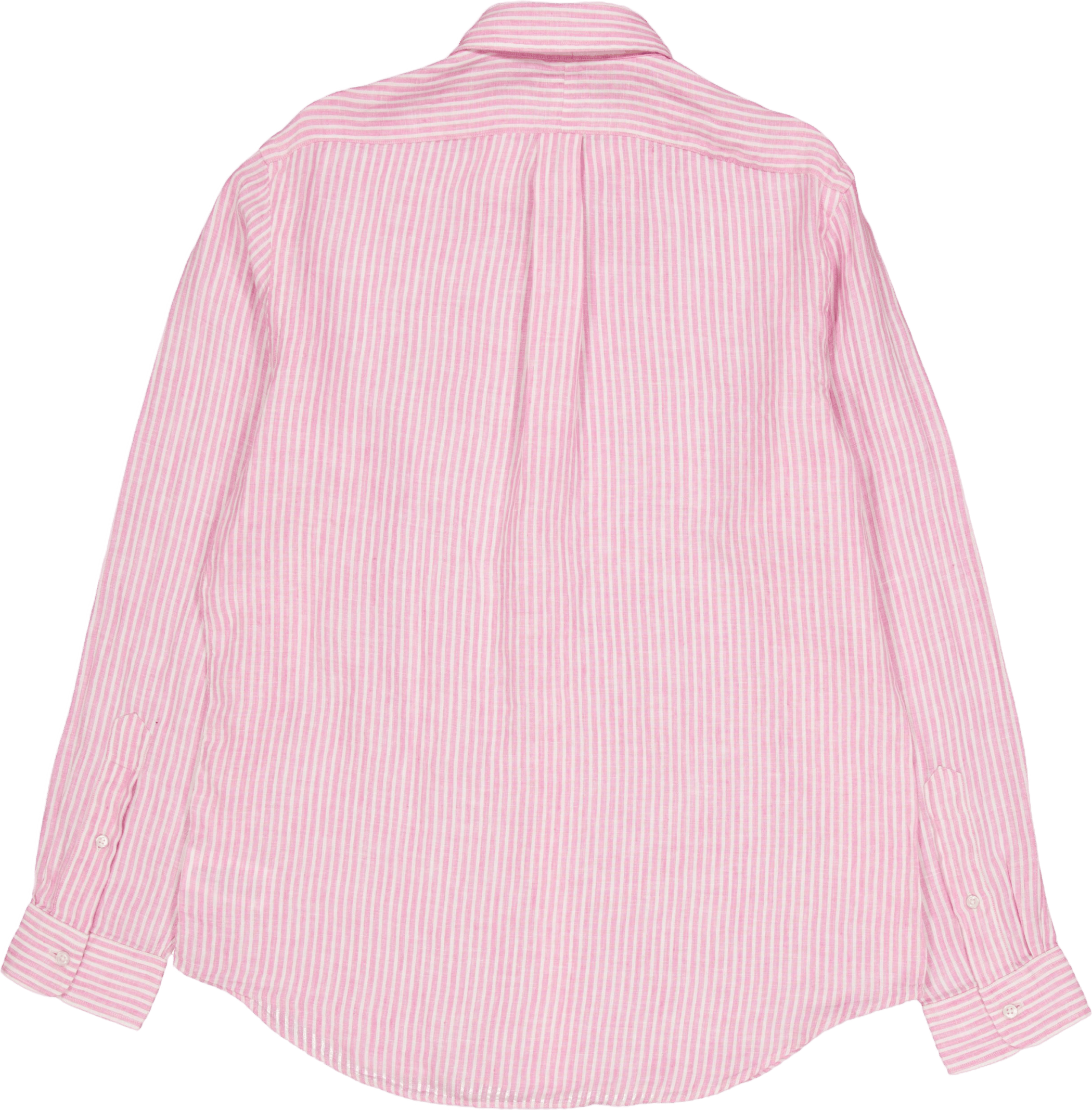 Classic Fit Striped Shirt Pink / White - Bild 2