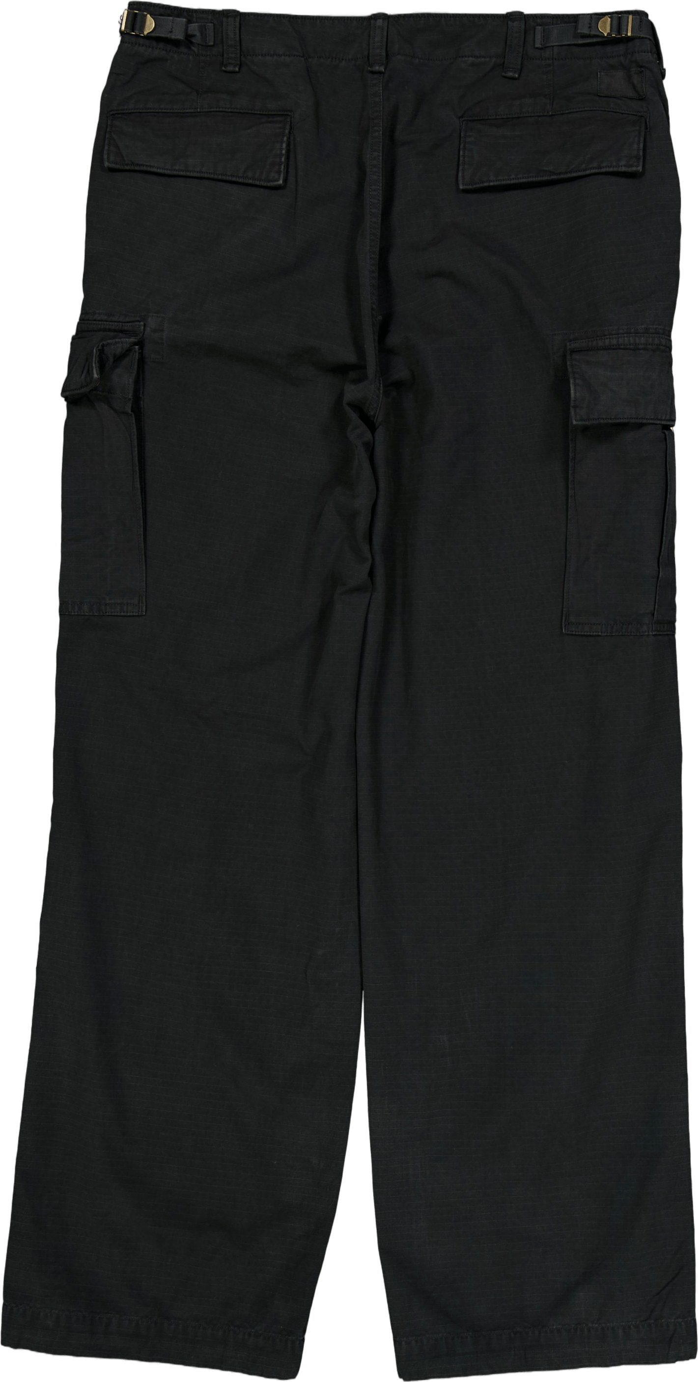Burroughs Relaxed Fit Ripstop Cargo Pant Polo Black - Bild 2