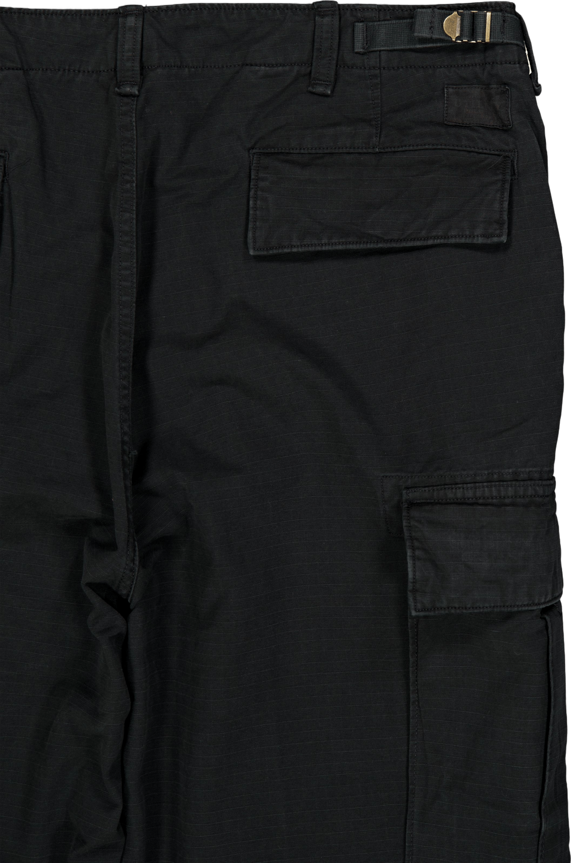 Burroughs Relaxed Fit Ripstop Cargo Pant Polo Black - Bild 4