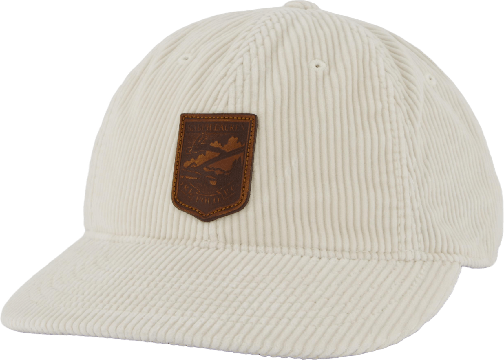 Logo-Patch Corduroy Ball Cap Antique Cream, Unisex, Aparelhos, Chapéus e bonés, Bege, ONESIZE