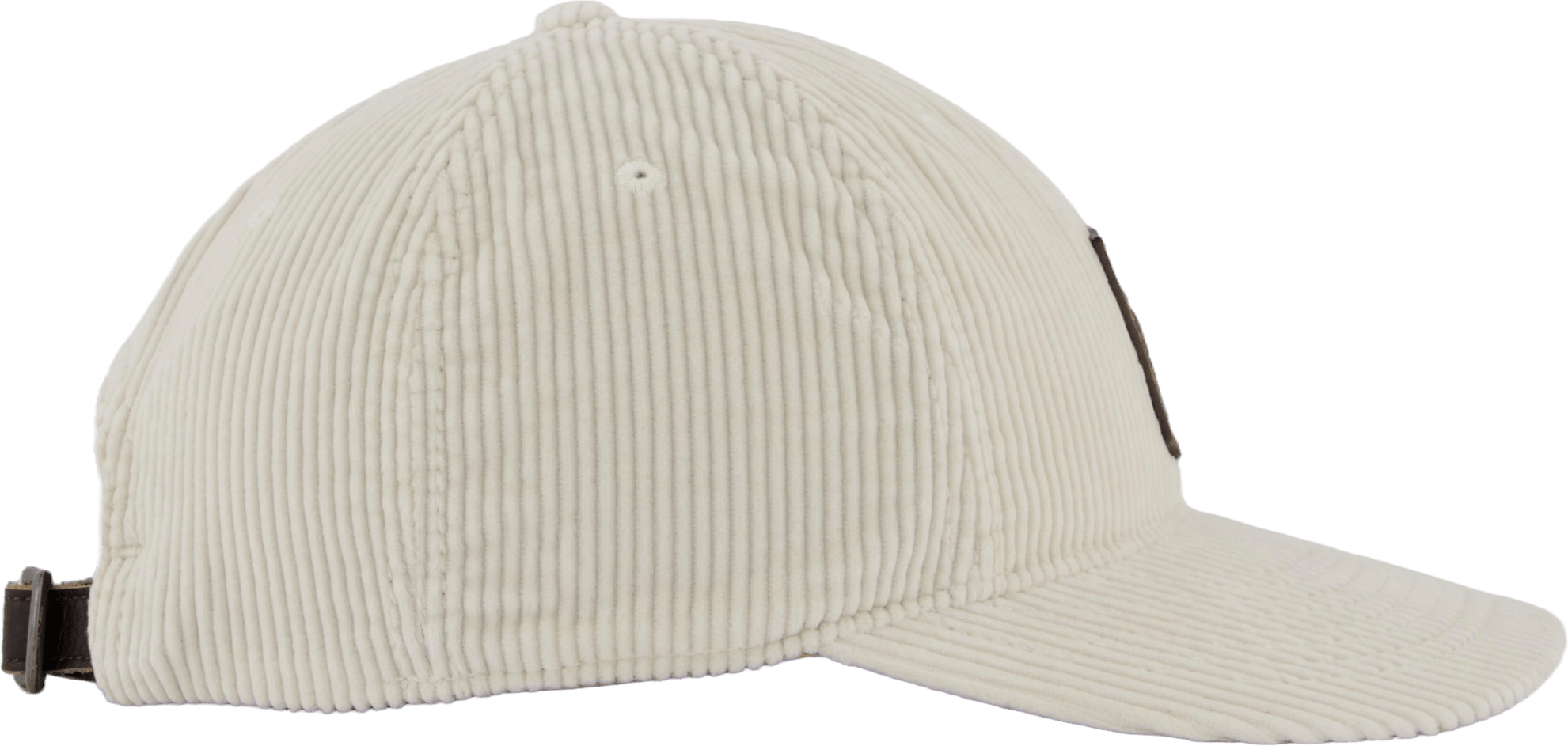 Logo-Patch Corduroy Ball Cap Antique Cream - Bild 4