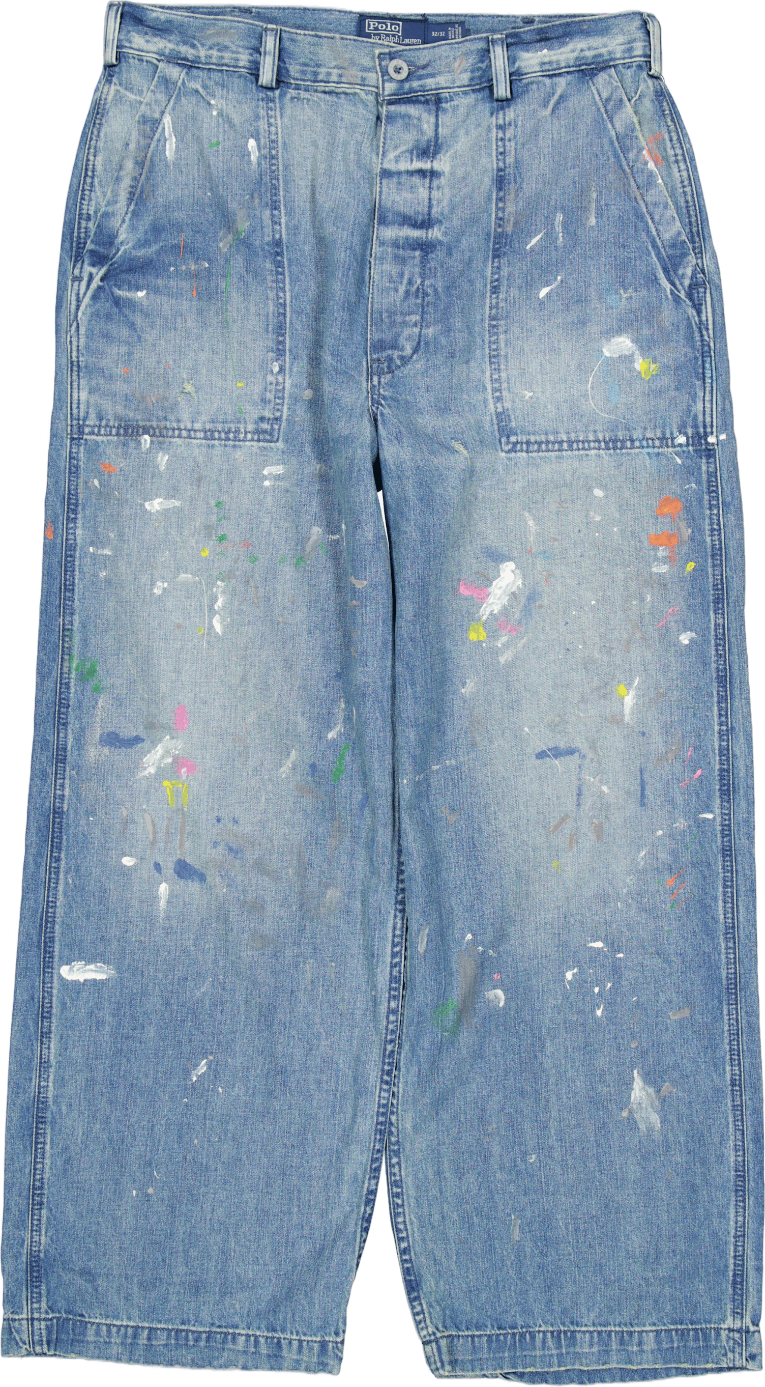 Naval-Inspired Distressed Jean Malta