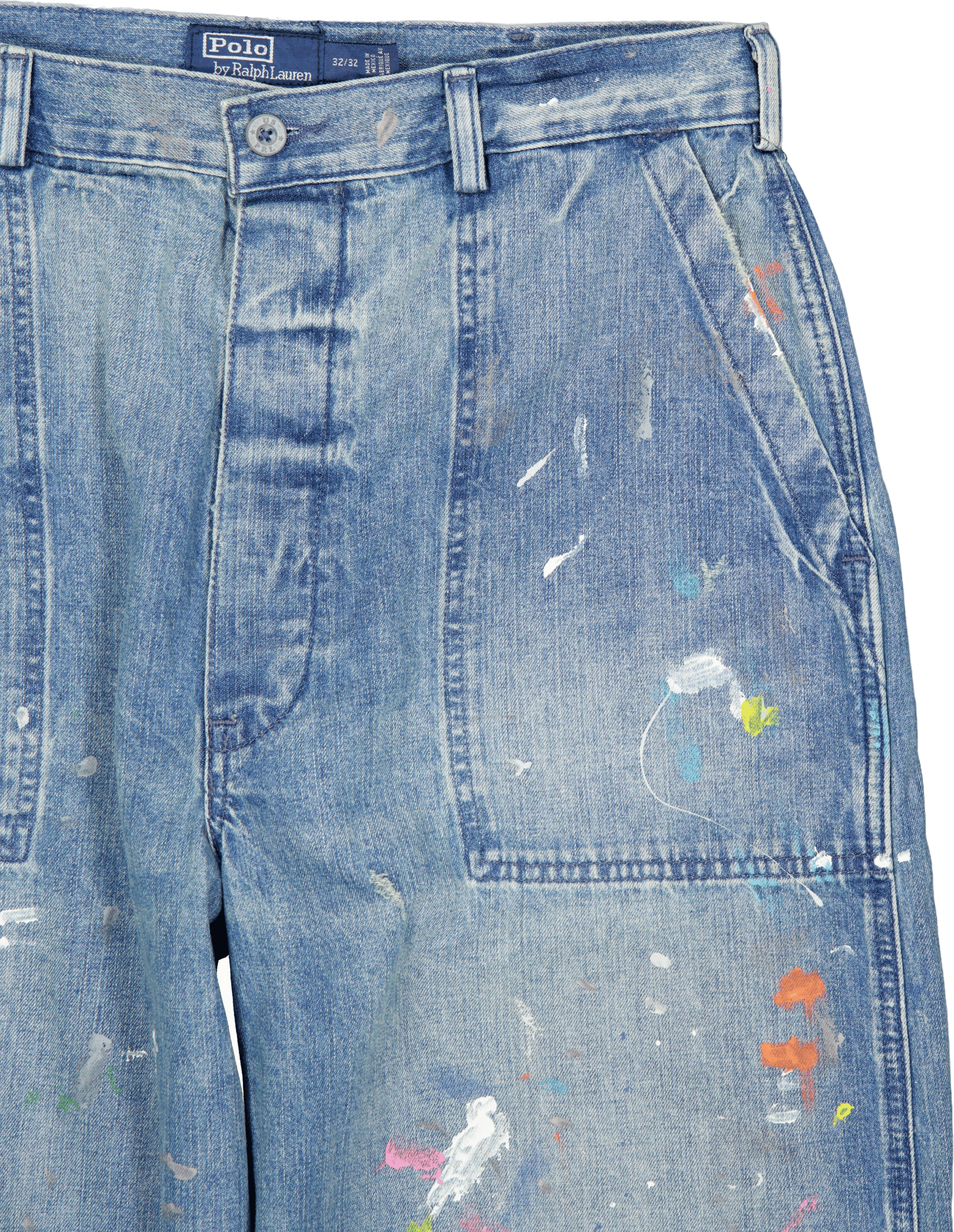 Naval-Inspired Distressed Jean Malta - Bild 3