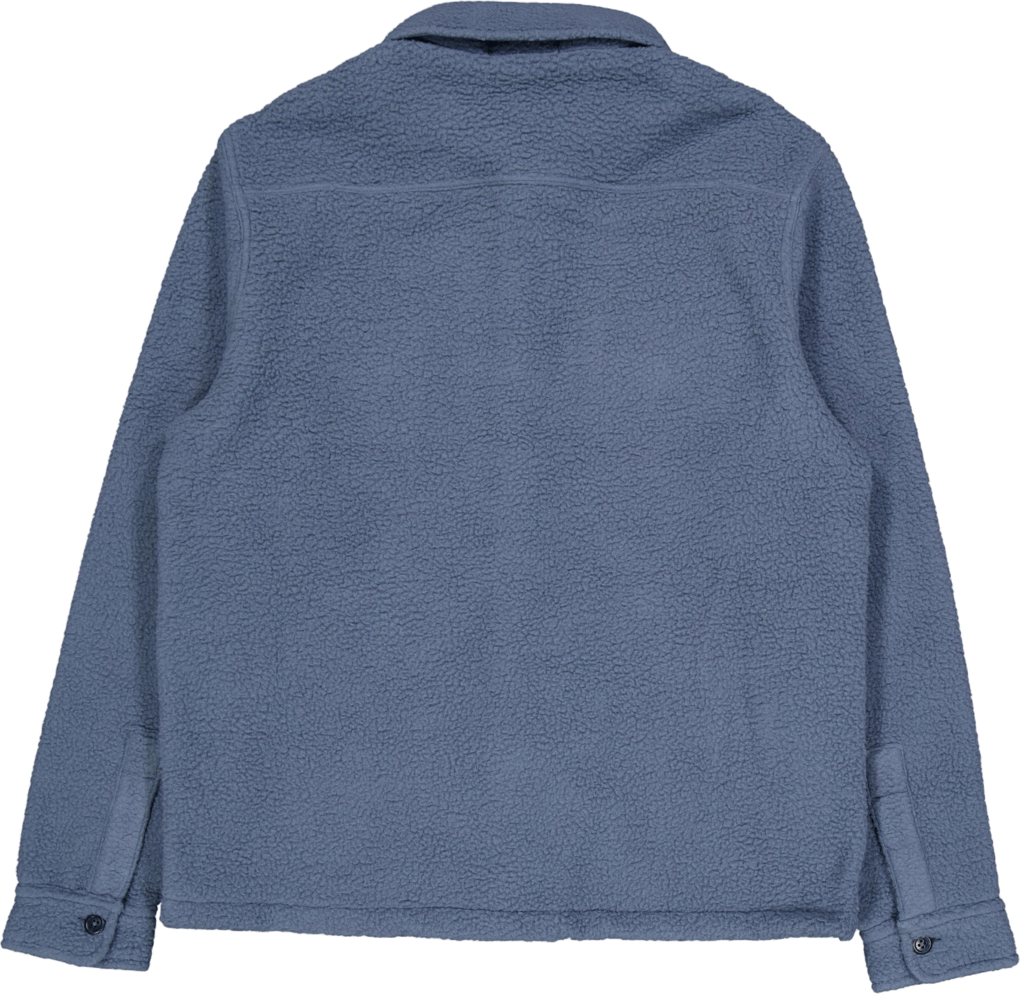 Pile Fleece Overshirt Blue Corsair - Bild 2