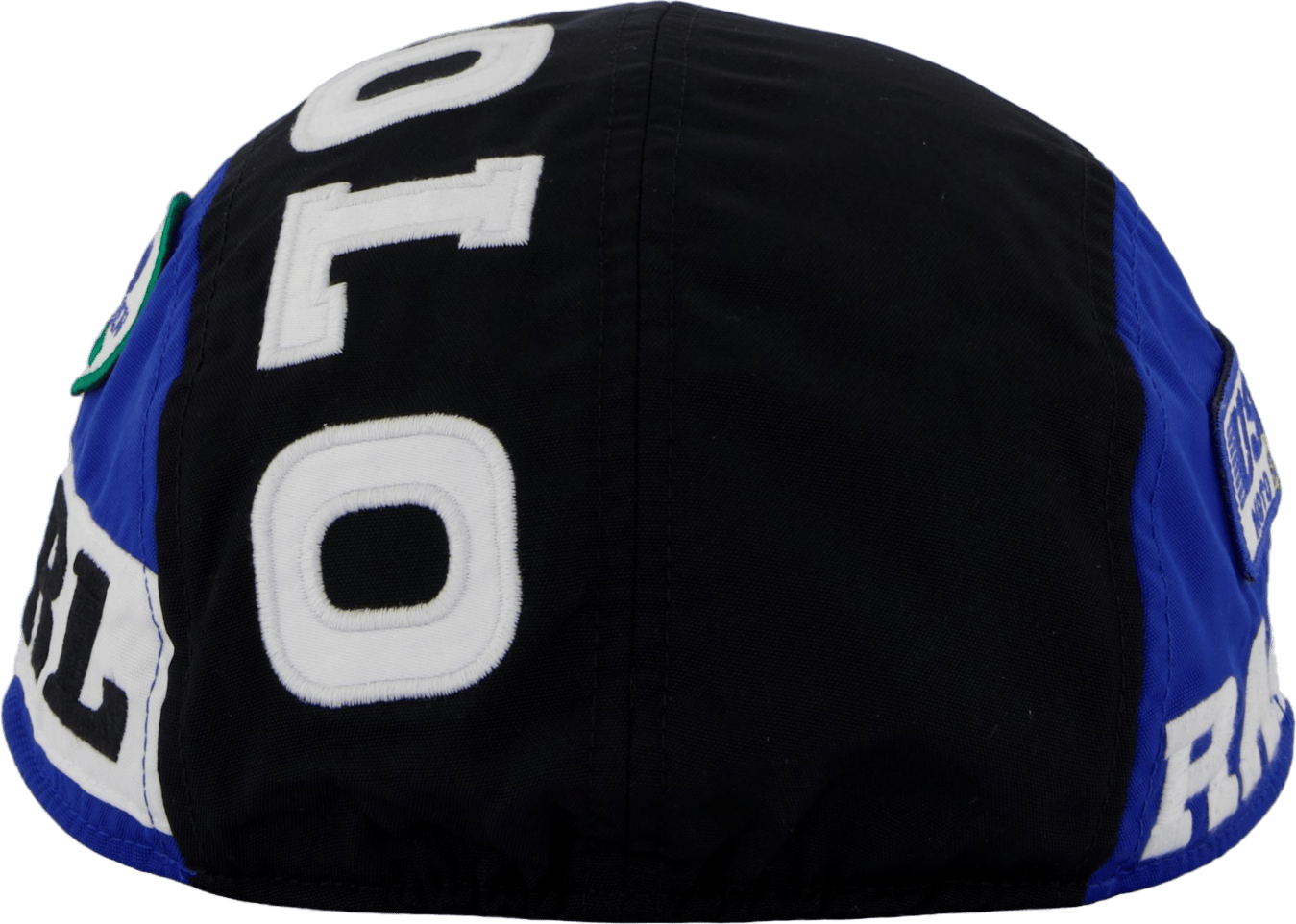 Color-Blocked Long-Bill Cap Polo Black / Sapphire Star - Bild 3