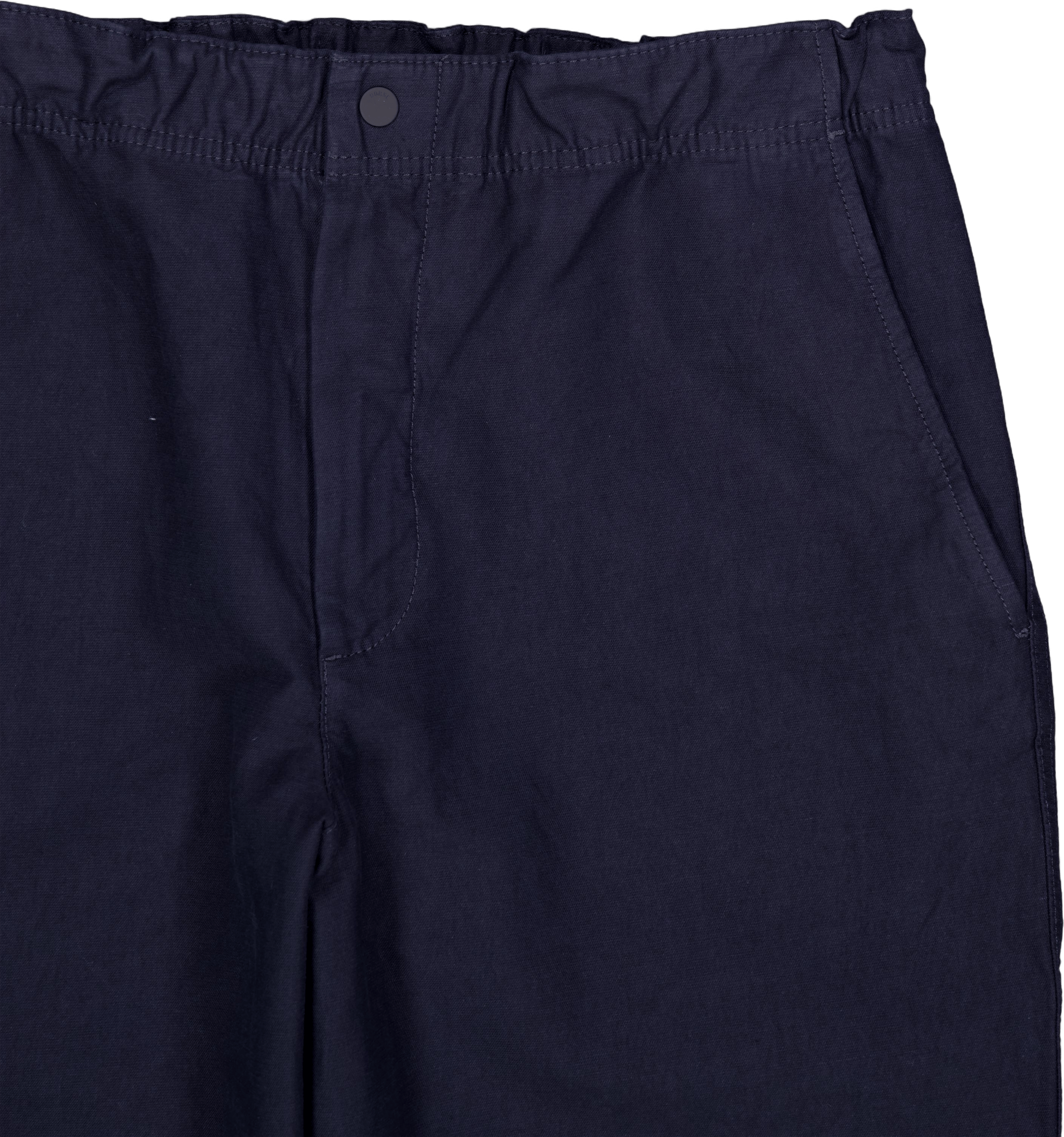 Ezra Relaxed Cotton Linen Trou Dark Navy - Bild 3