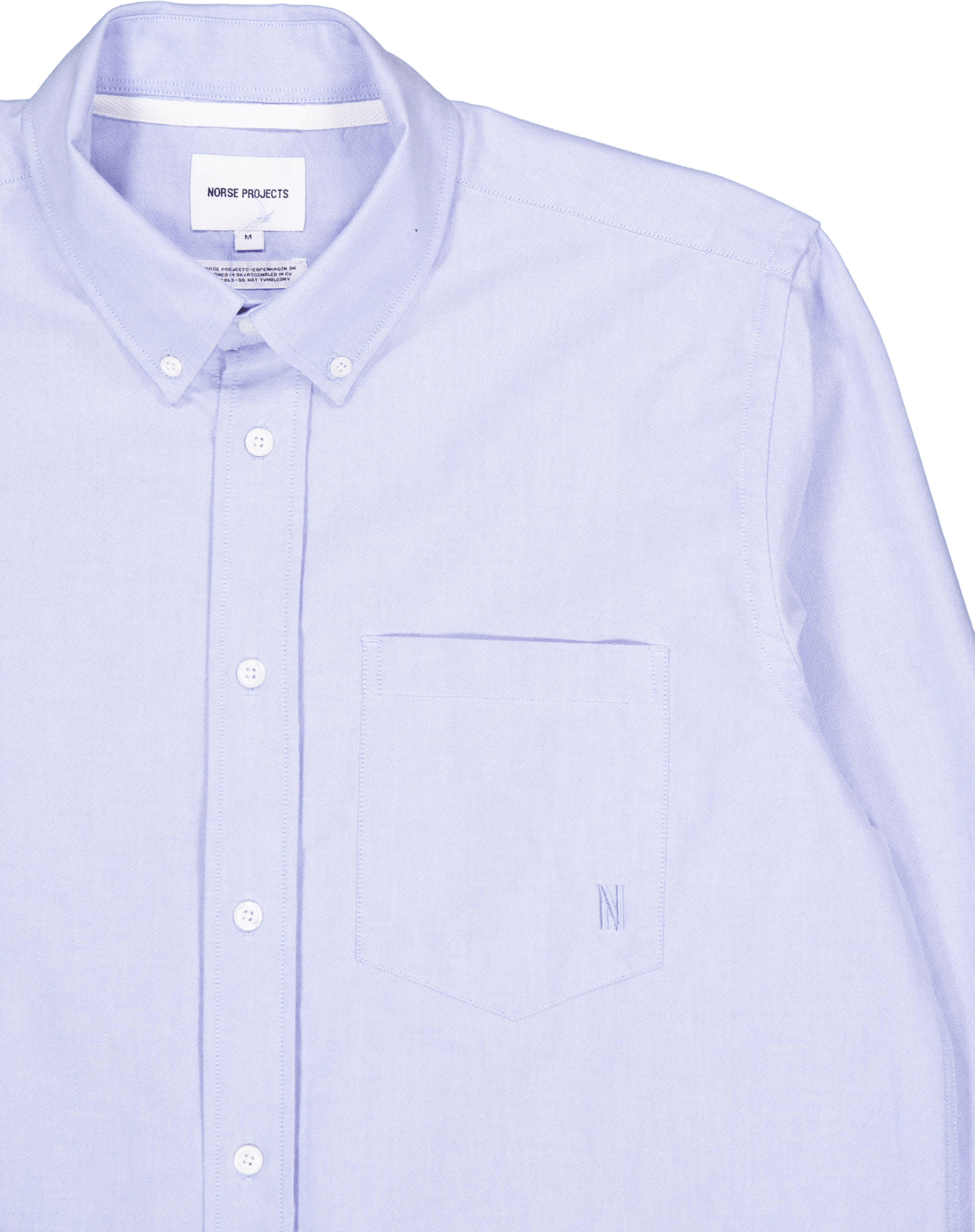 Algot Oxford Monogram Pale Blue - Bild 3