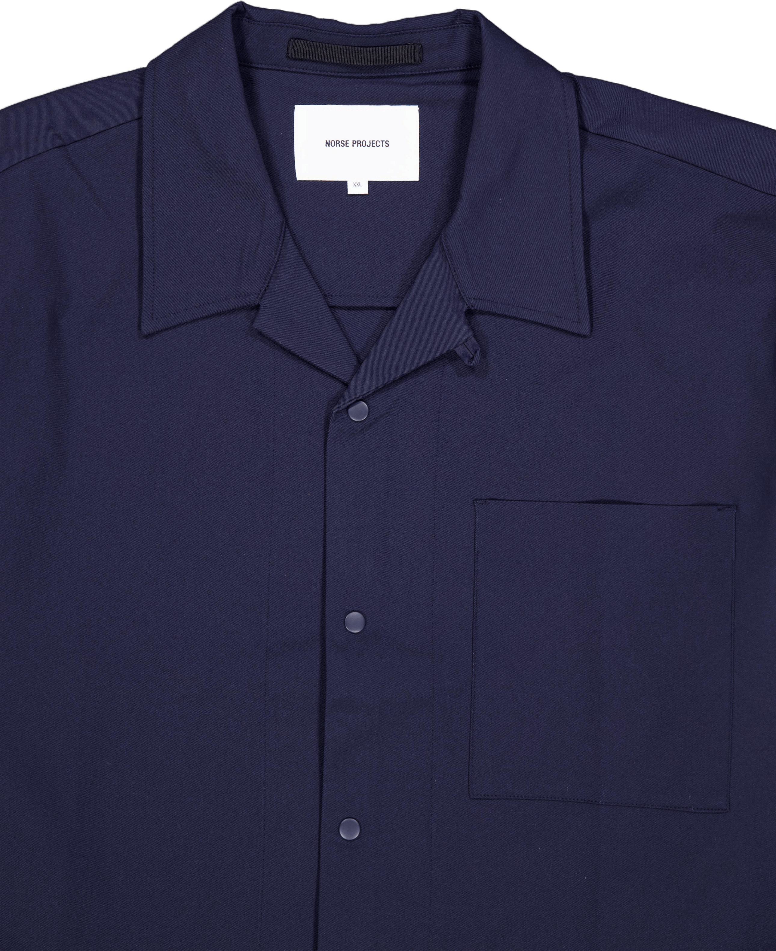 Carsten Solotex Twill Shirt Ls Dark Navy - Bild 3