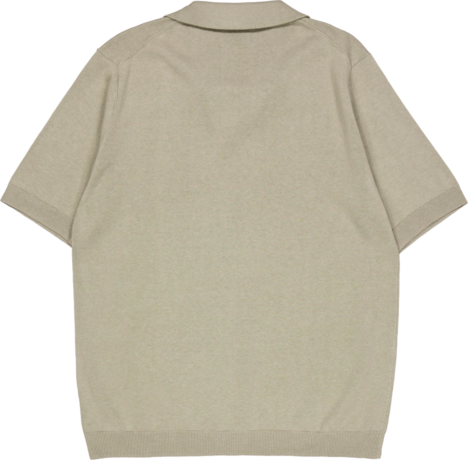 Leif Cotton Linen Polo Clay - Bild 2