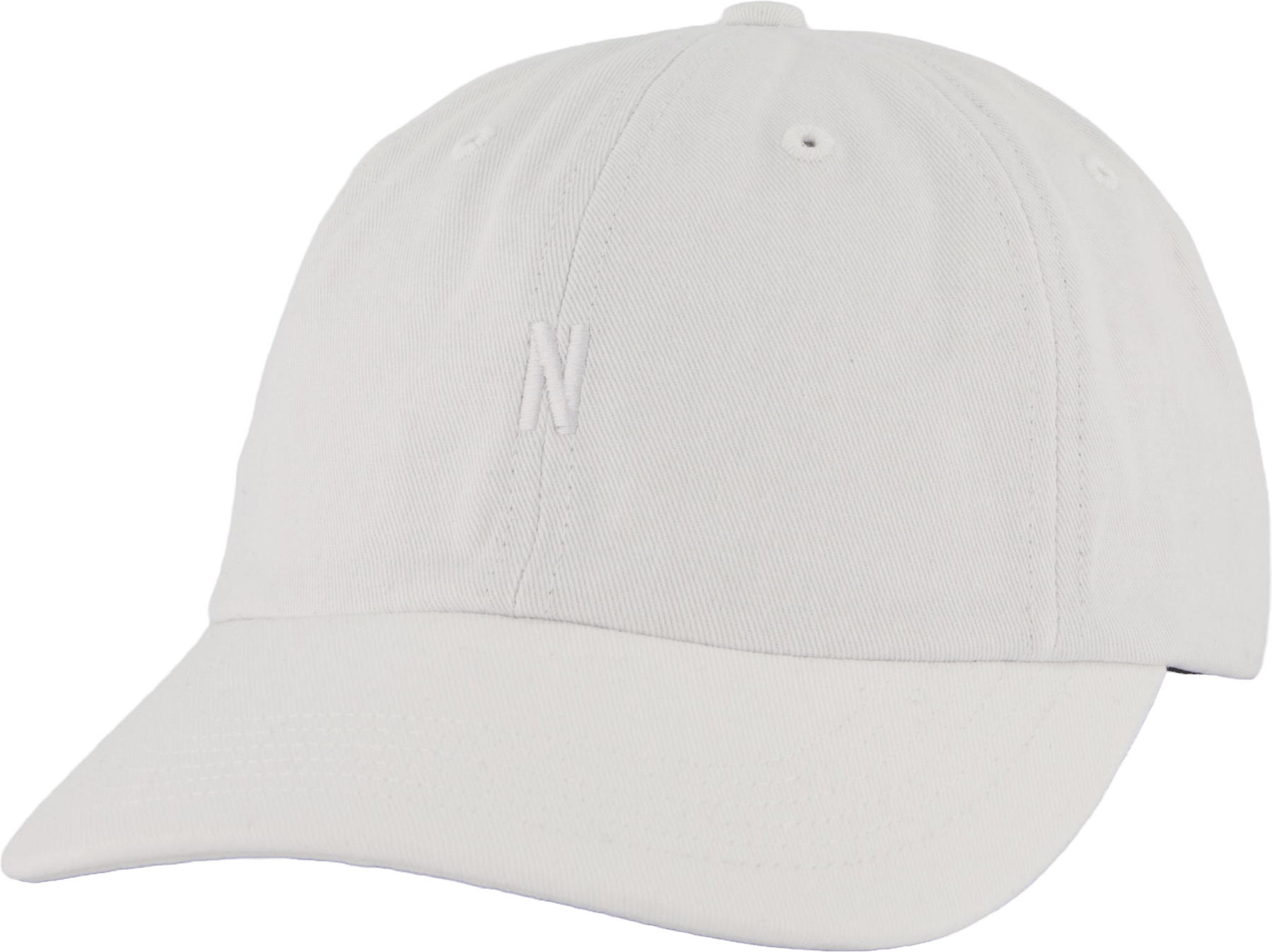 Twill Sports Cap White