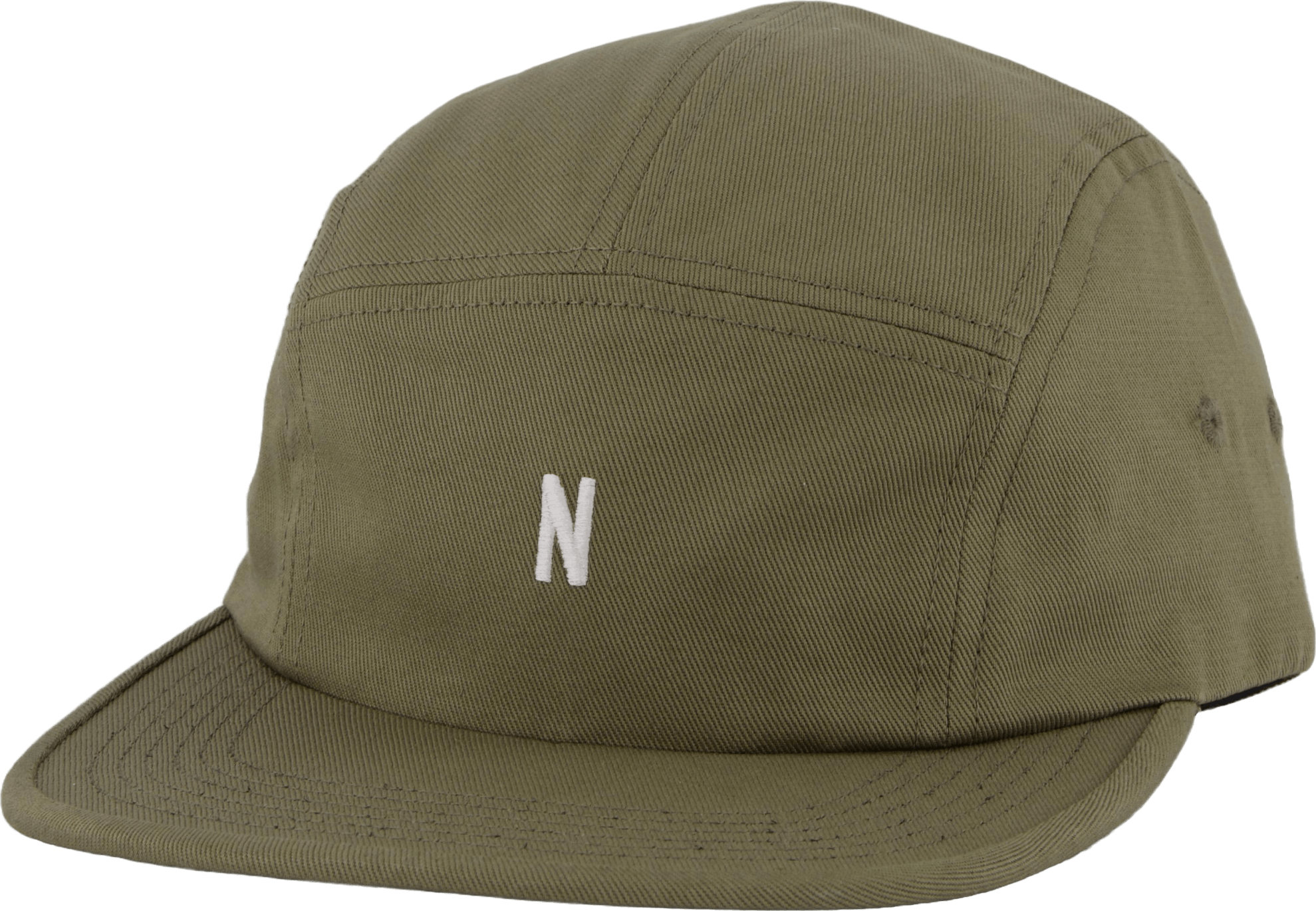 Twill 5 Panel Cap Sediment Green, Unisex, Kläder, Mössor & Kepsar, Grön, ONESIZE