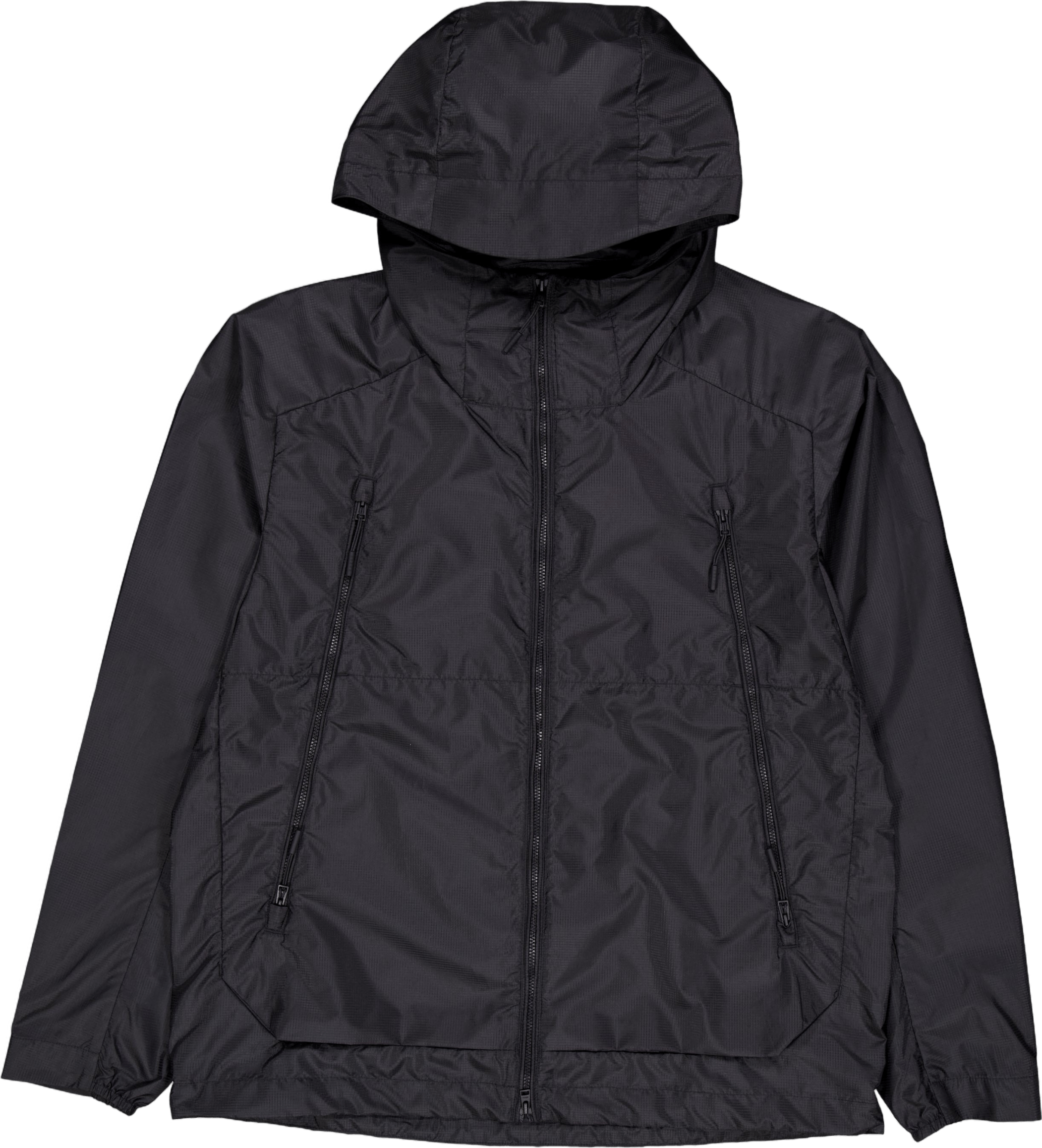 Pasmo Hooded Windbreaker Jacke Black, Male, Odevy, bundy, Čierna, M