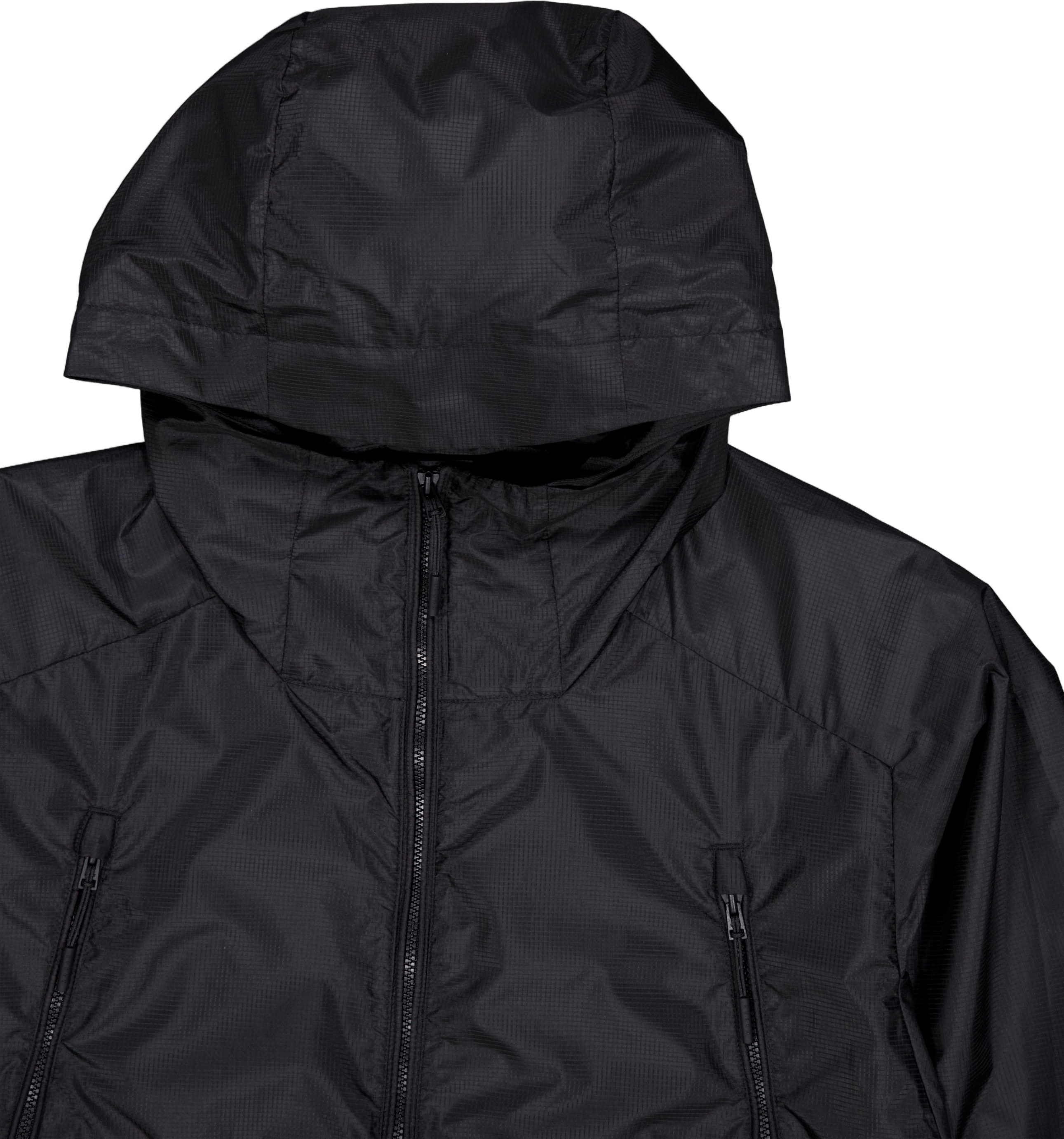 Pasmo Hooded Windbreaker Jacke Black - Bild 3