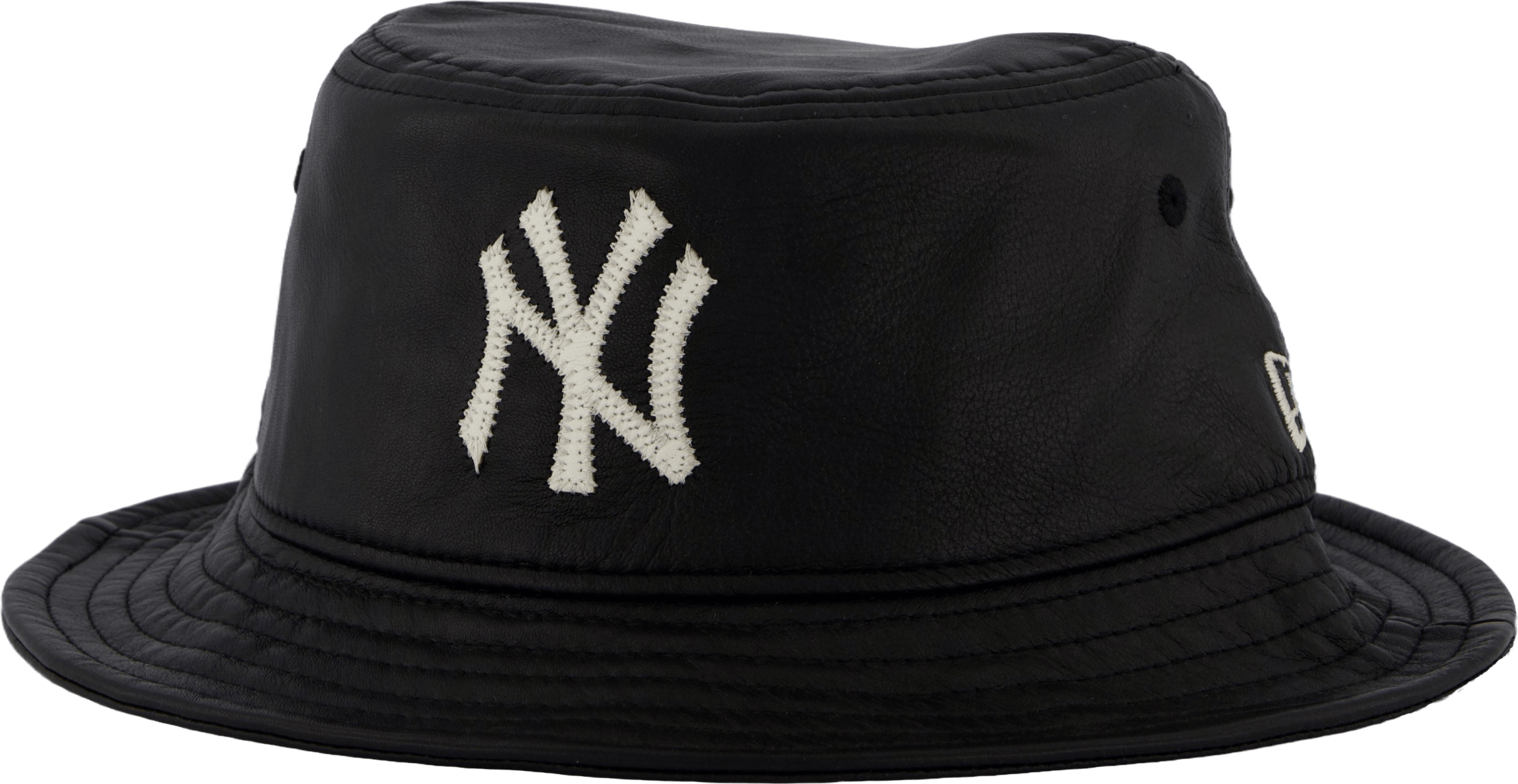Mlb Leather Bucket Yankees Blkwhi