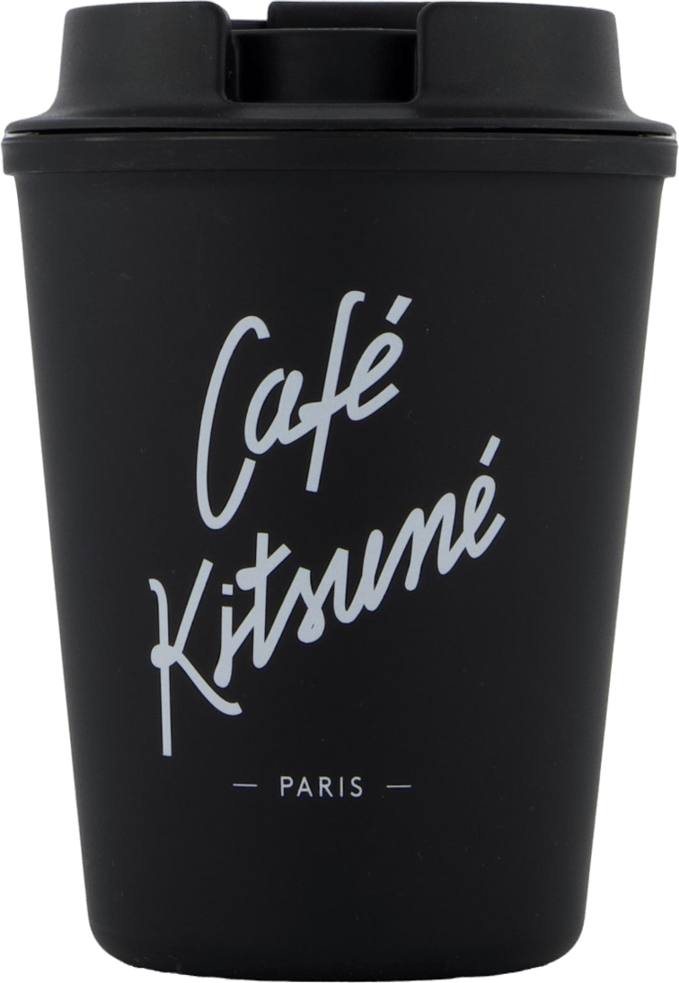 Cafe Kitsune Coffee Tumbler Black