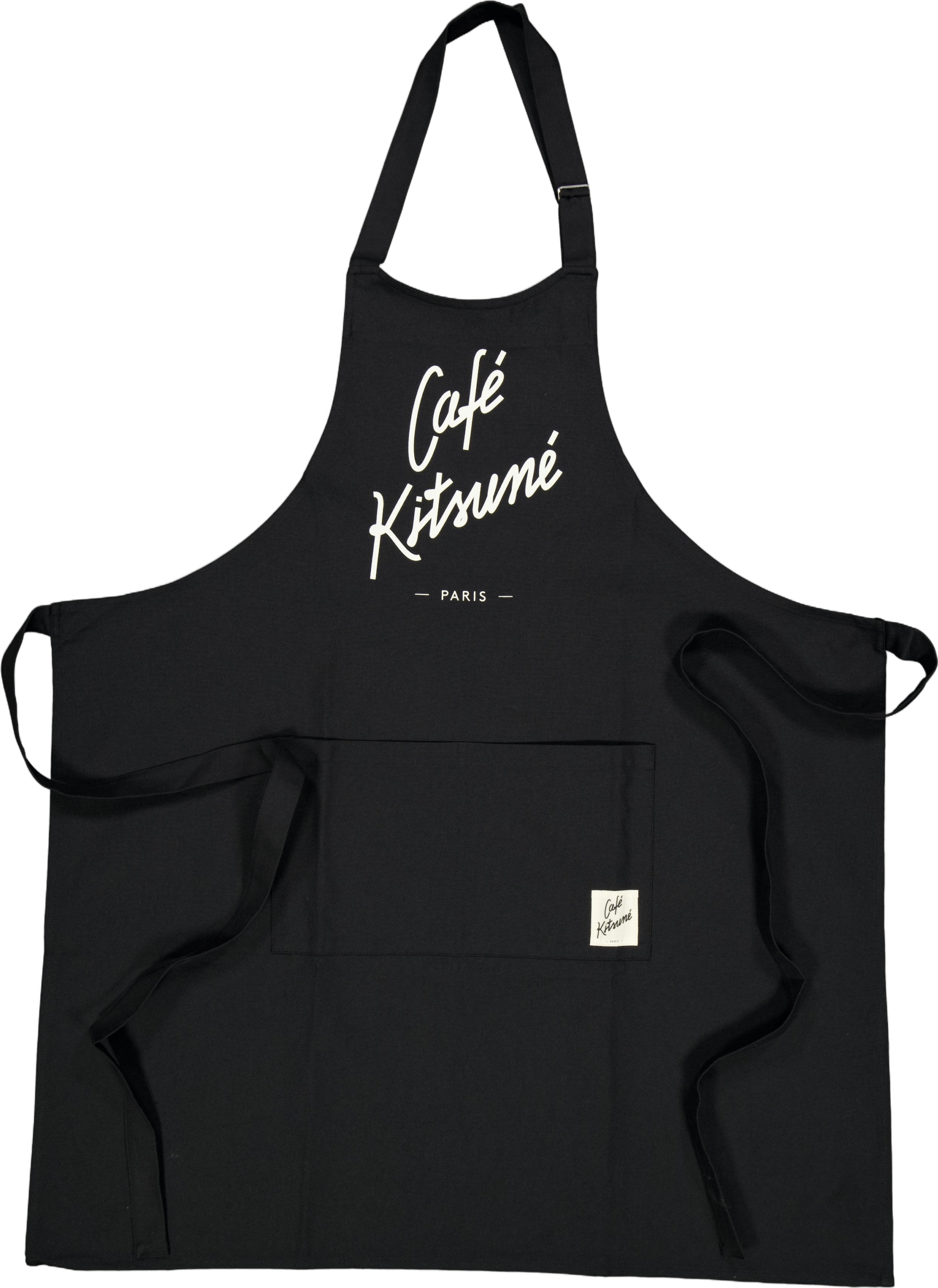 Apron Cafe Kitsune Black