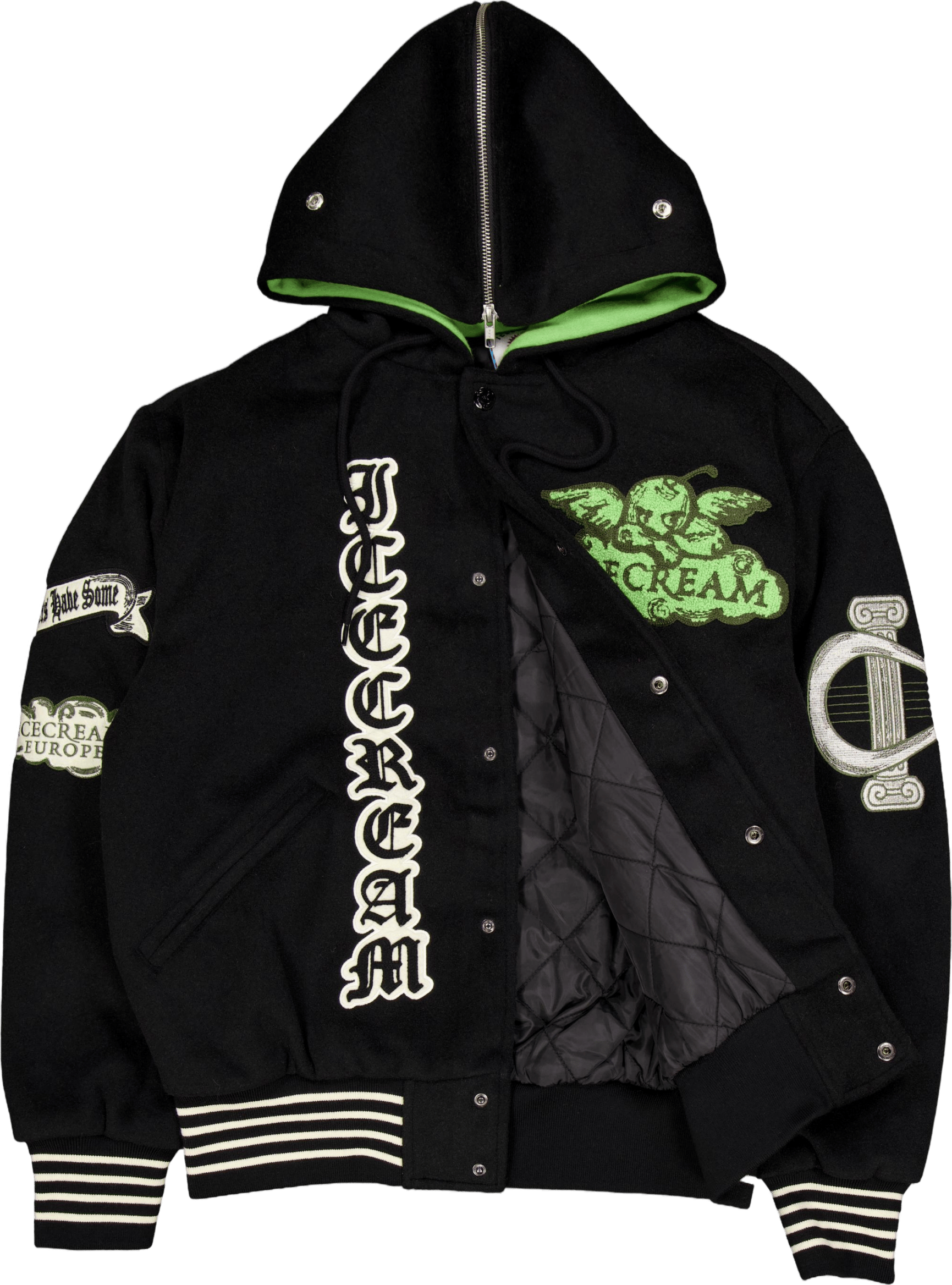 Cherub Cheerleader Jacket Black - Bild 4