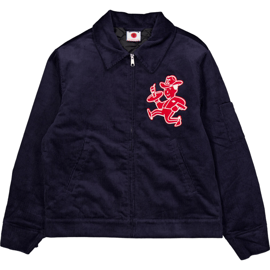 Corduroy Work Jacket Navy