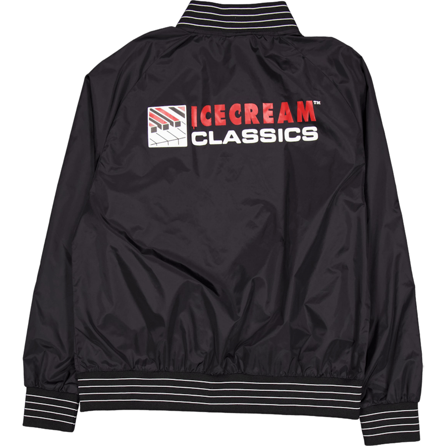 Nylon Bomber Jacket Black - Bild 2