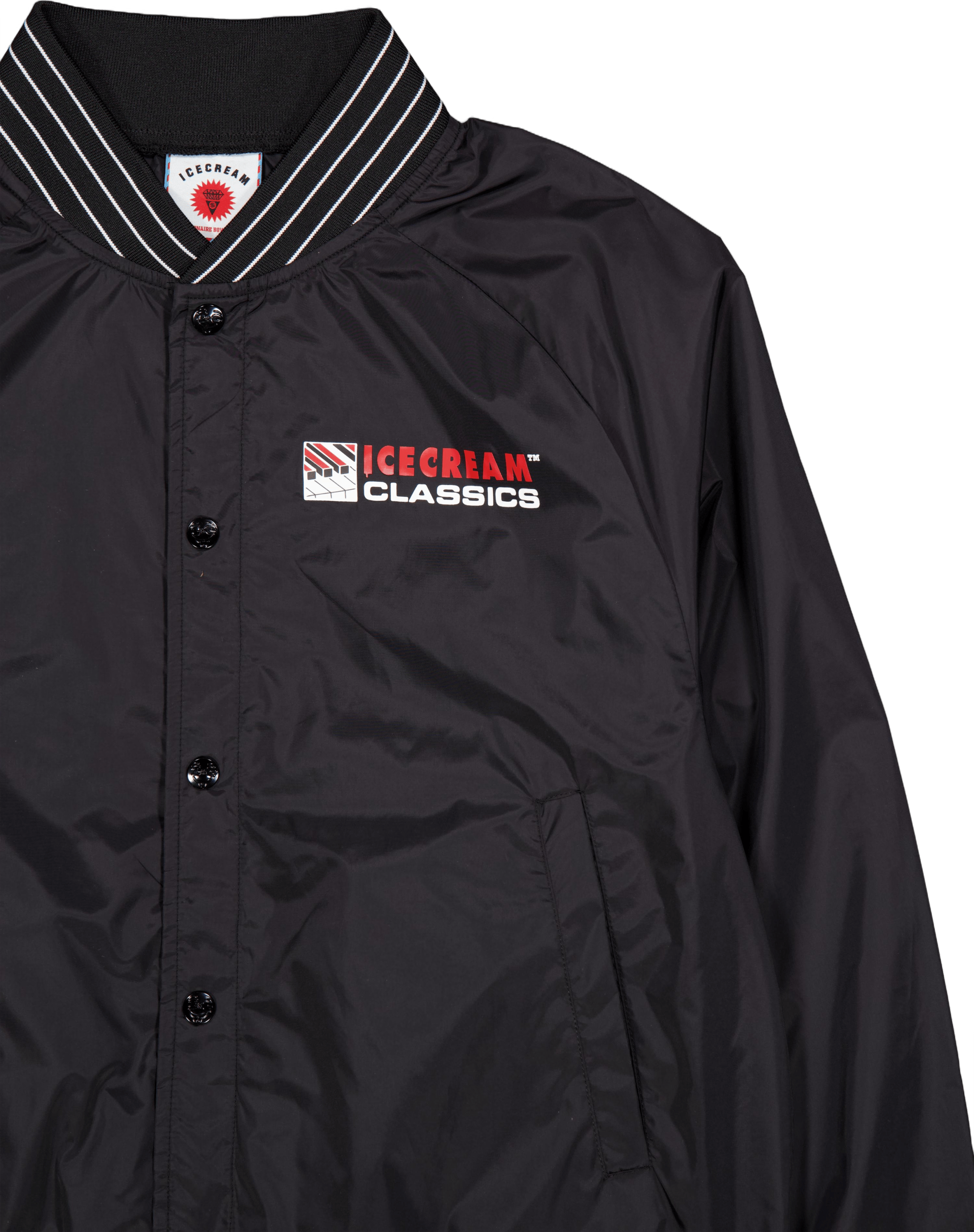 Nylon Bomber Jacket Black - Bild 3