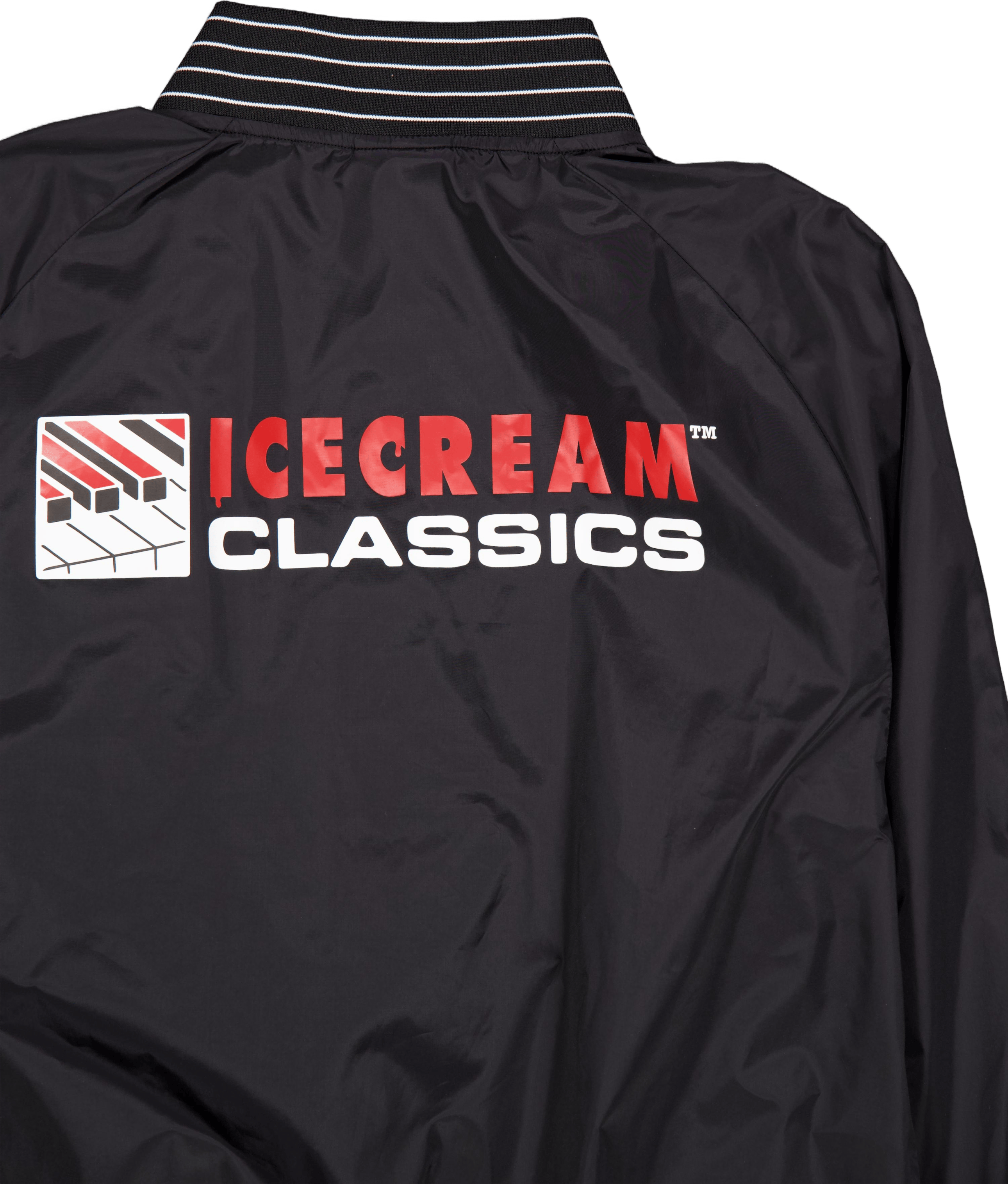 Nylon Bomber Jacket Black - Bild 4